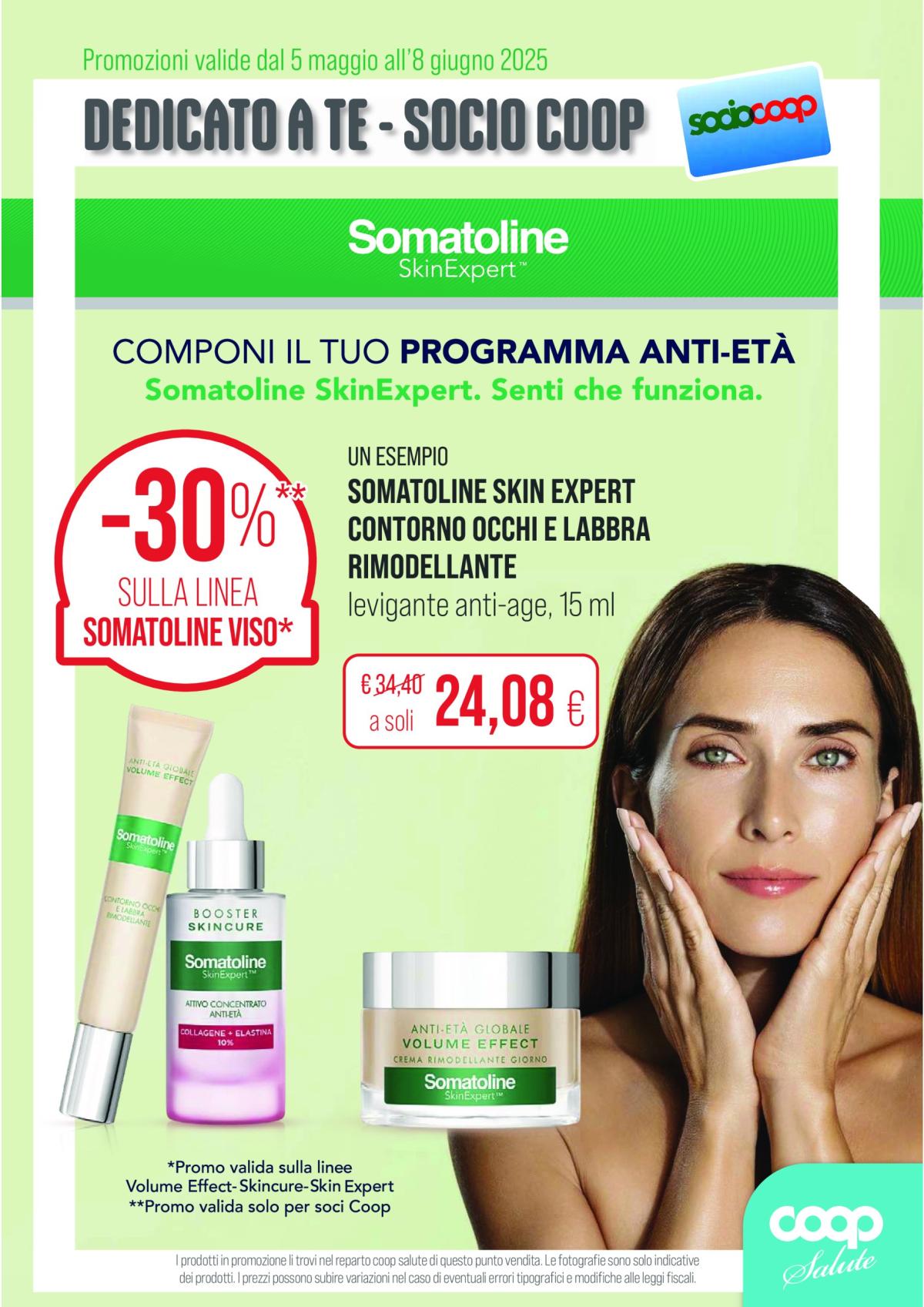 Volantino Coop - Somatoline valido dal 05/05 al 08/06