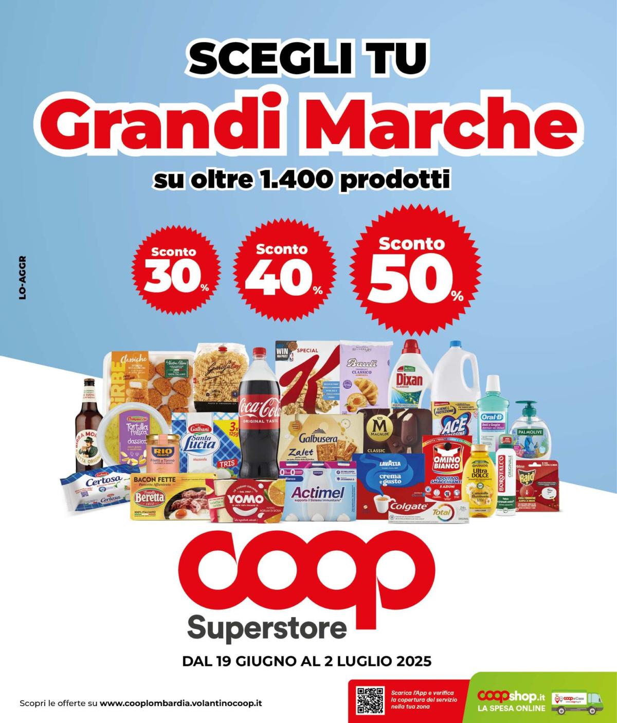 Volantino Coop - Grandi Marche valido dal 19/06 al 02/07