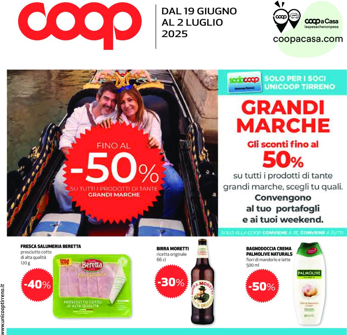 Volantino Coop valido dal 19/06 al 02/07