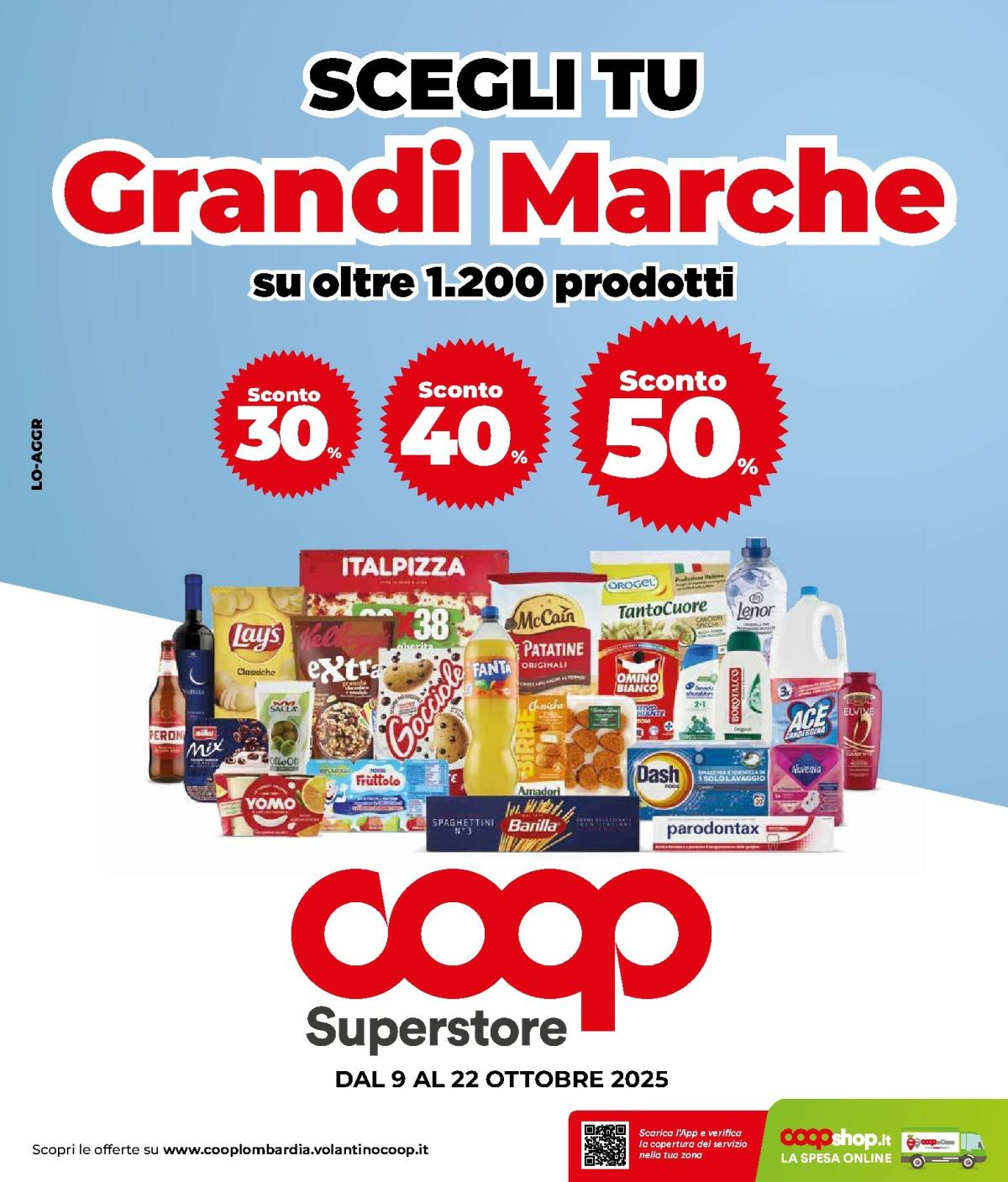 Volantino Coop - Grandi Marche valido dal 09/10 al 22/10