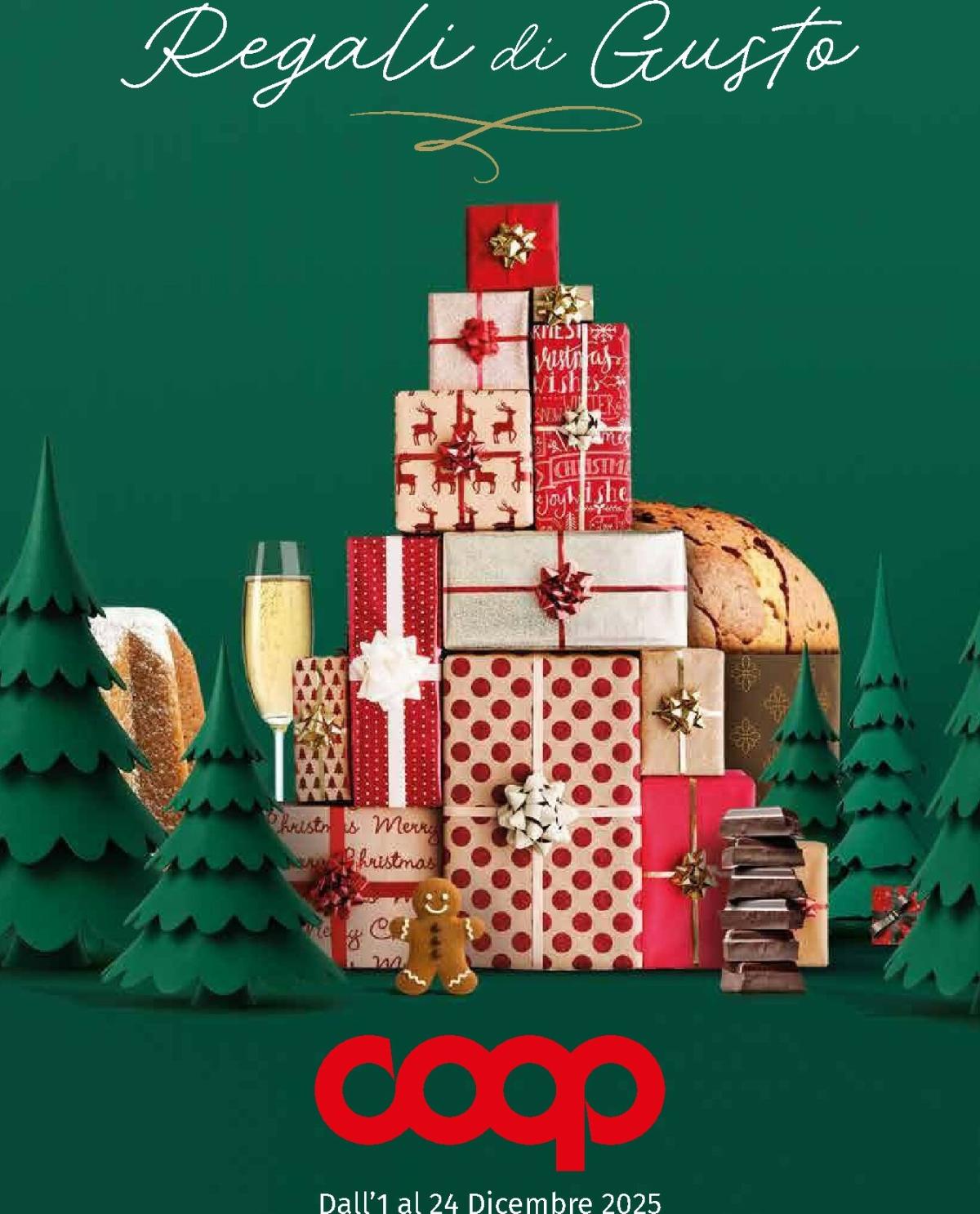 Volantino Coop - Regali di Guste valido dal 01/12 al 24/12