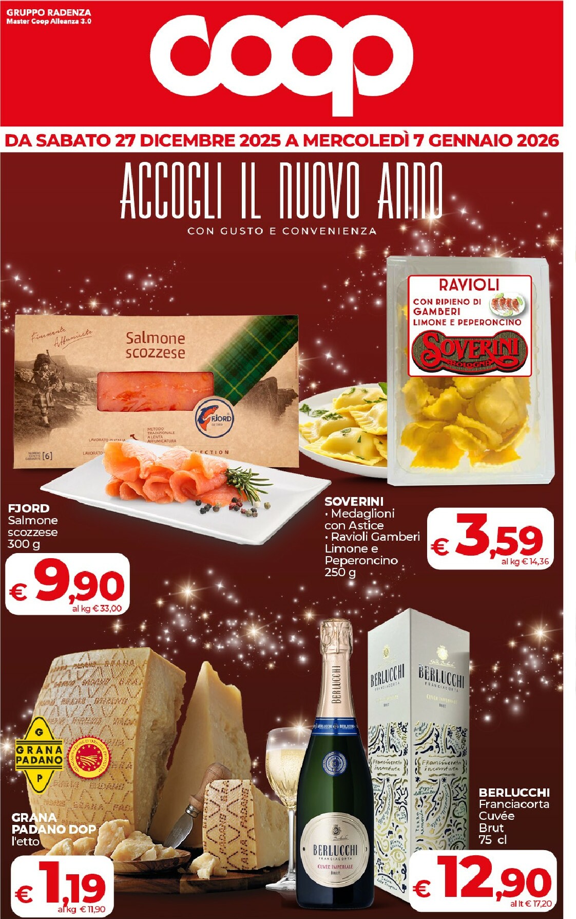Volantino Coop valido dal 27/12 al 07/01