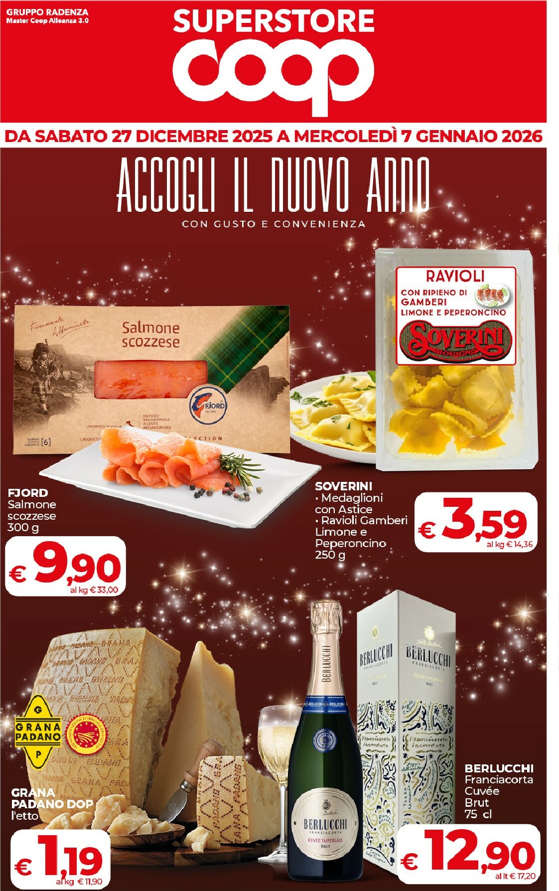 Volantino Coop - Superstore valido dal 27/12 al 07/01