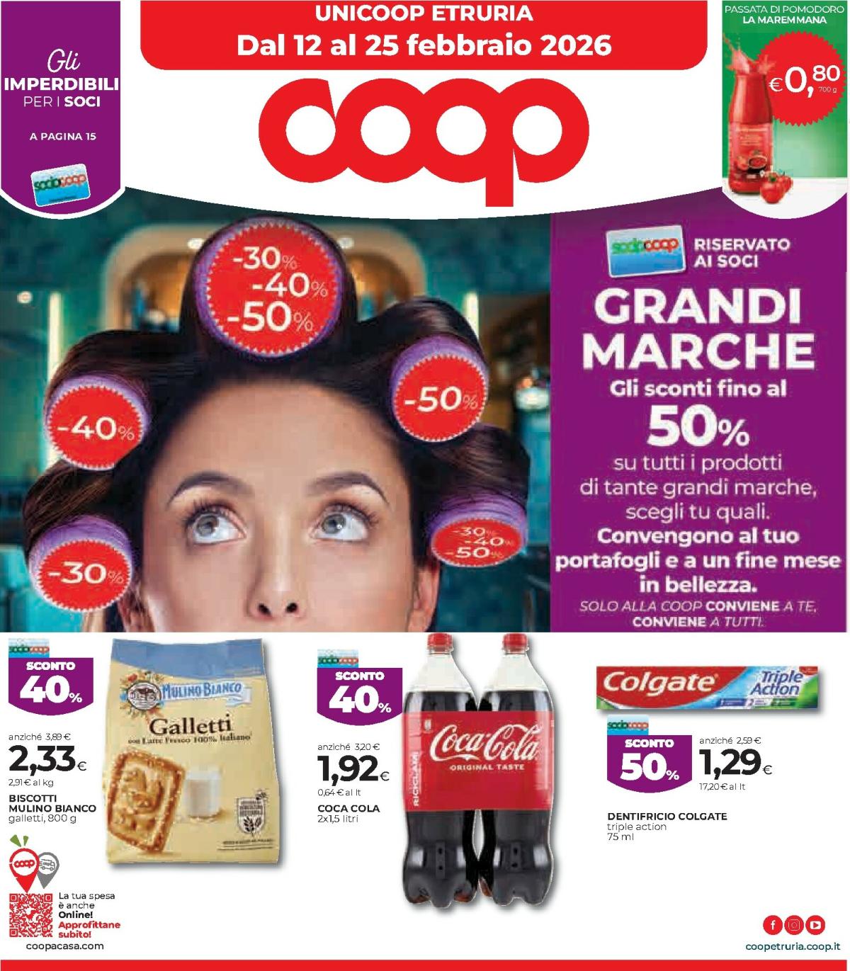 Volantino Coop valido dal 12/02/2026 al 25/02/2026
