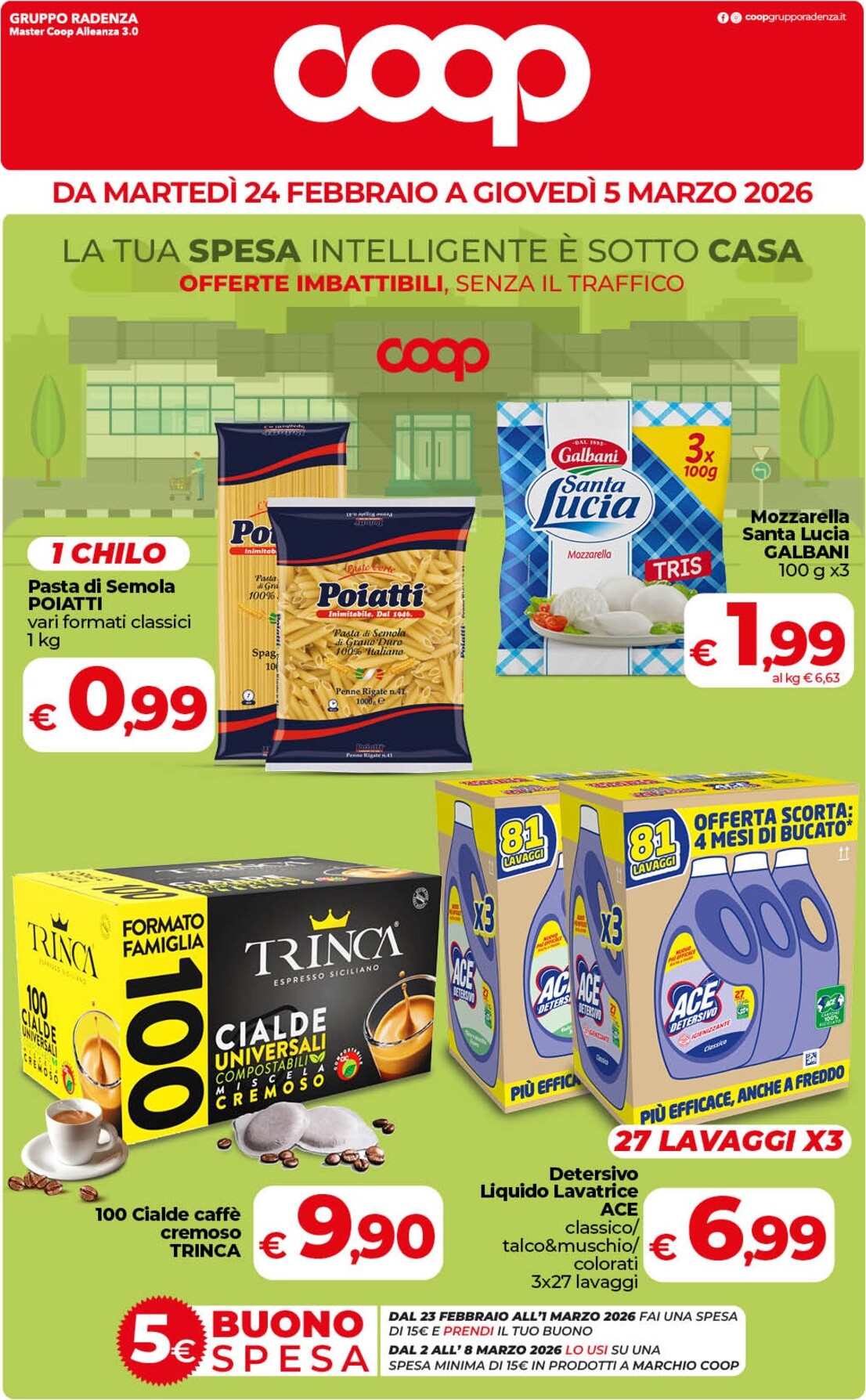 Volantino Coop valido dal 24/02/2026 al 05/03/2026