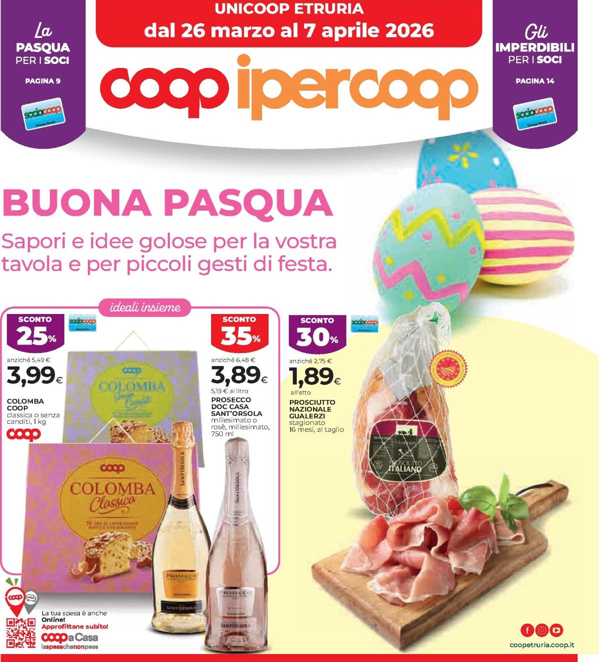 Volantino Coop valido dal 26/03/2026 al 07/04/2026