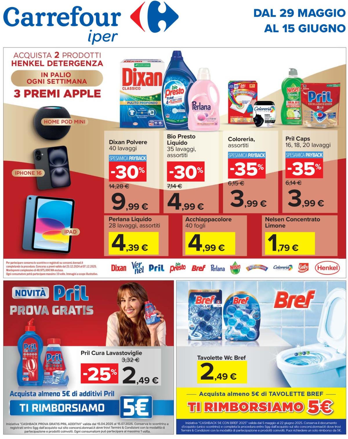 Volantino Carrefour - Speciale tante offerte valido dal 29/05 al 15/06