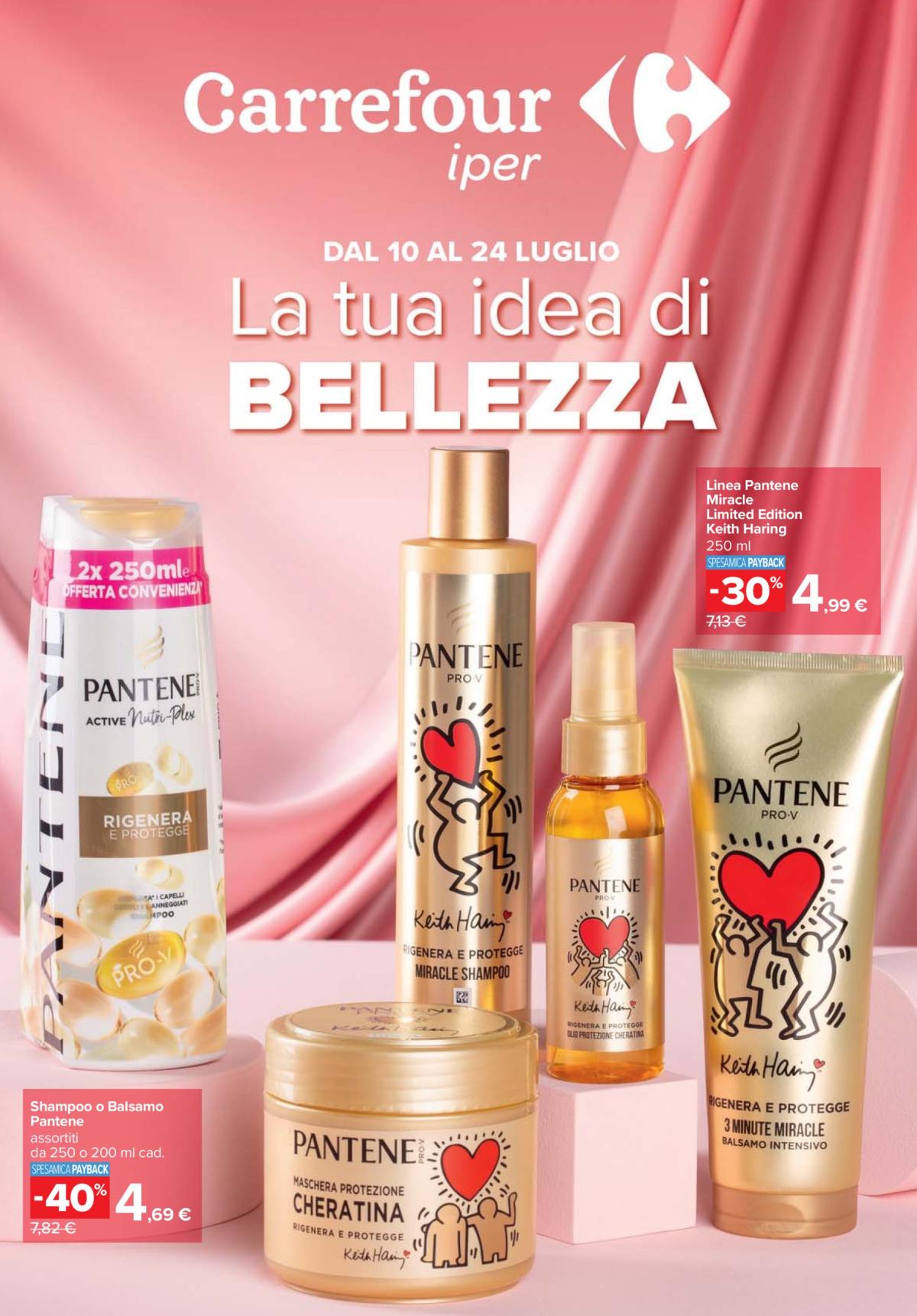 Volantino Carrefour - Catalogo Bellezza valido dal 10/07 al 24/07