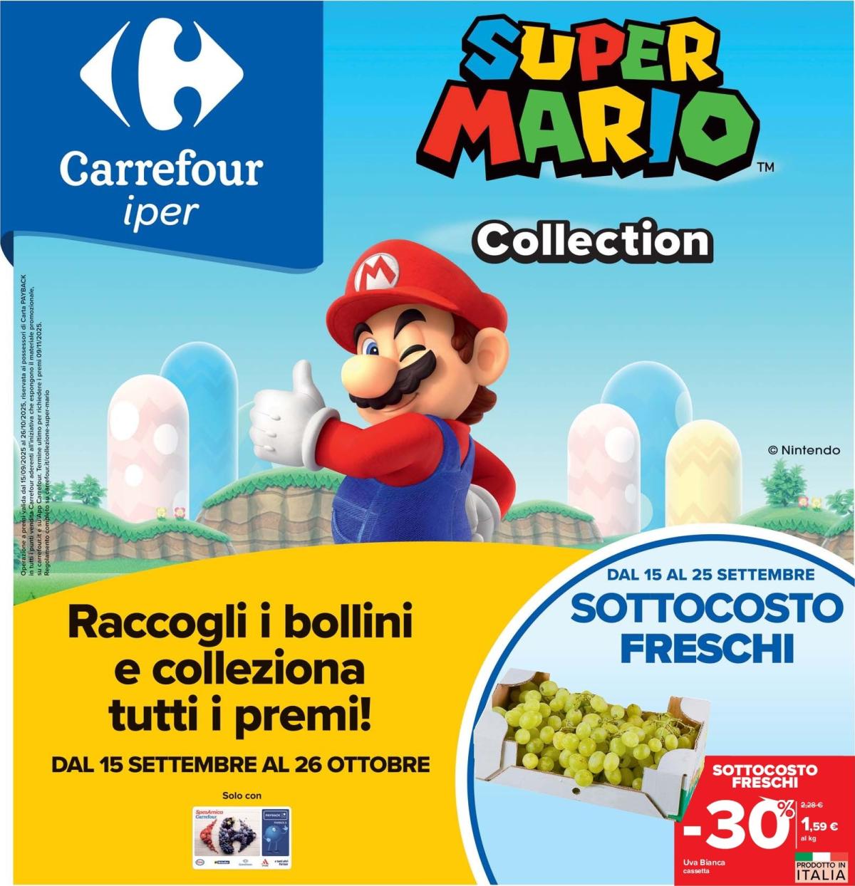 Volantino Carrefour - Sottocosto Freschi valido dal 15/09 al 25/09