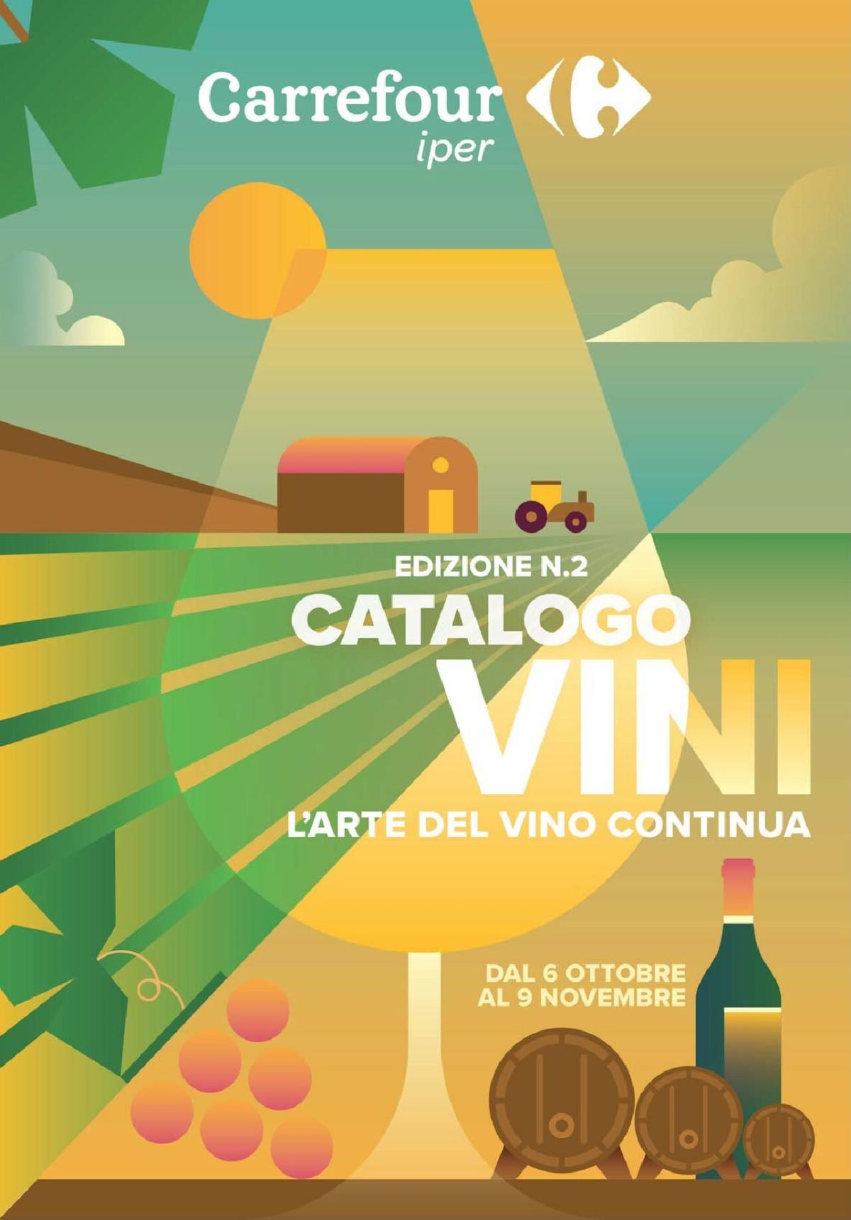 Volantino Carrefour - Catalogo vini valido dal 06/10 al 09/11