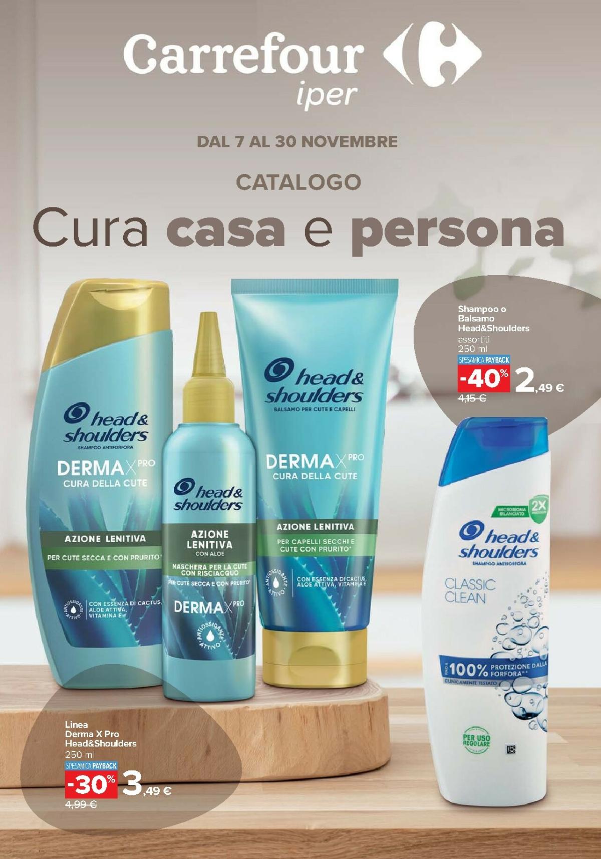Volantino Carrefour - Catalogo Bellezza valido dal 07/11 al 30/11