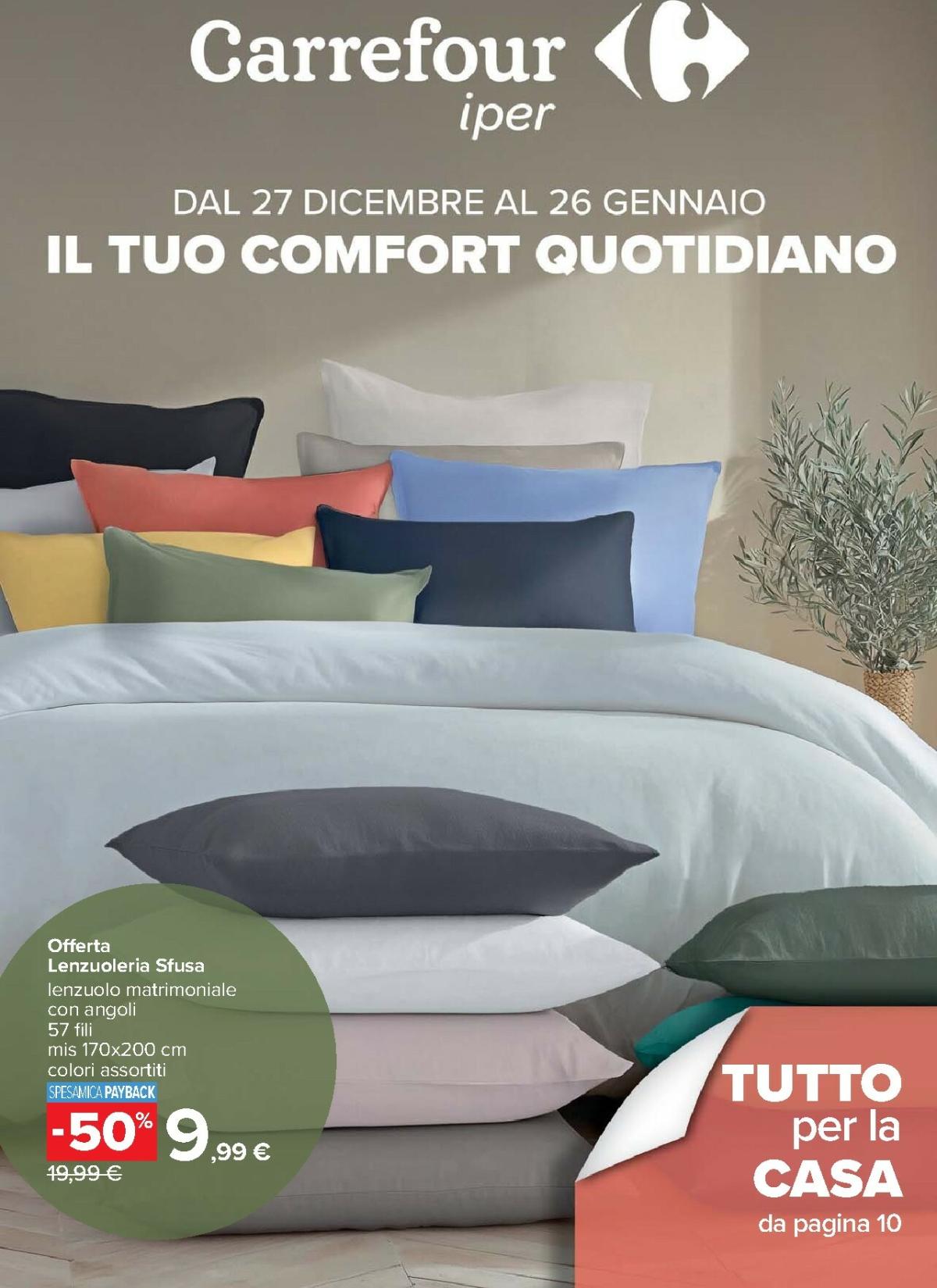 Volantino Carrefour - Catalogo Casa valido dal 27/12 al 26/01