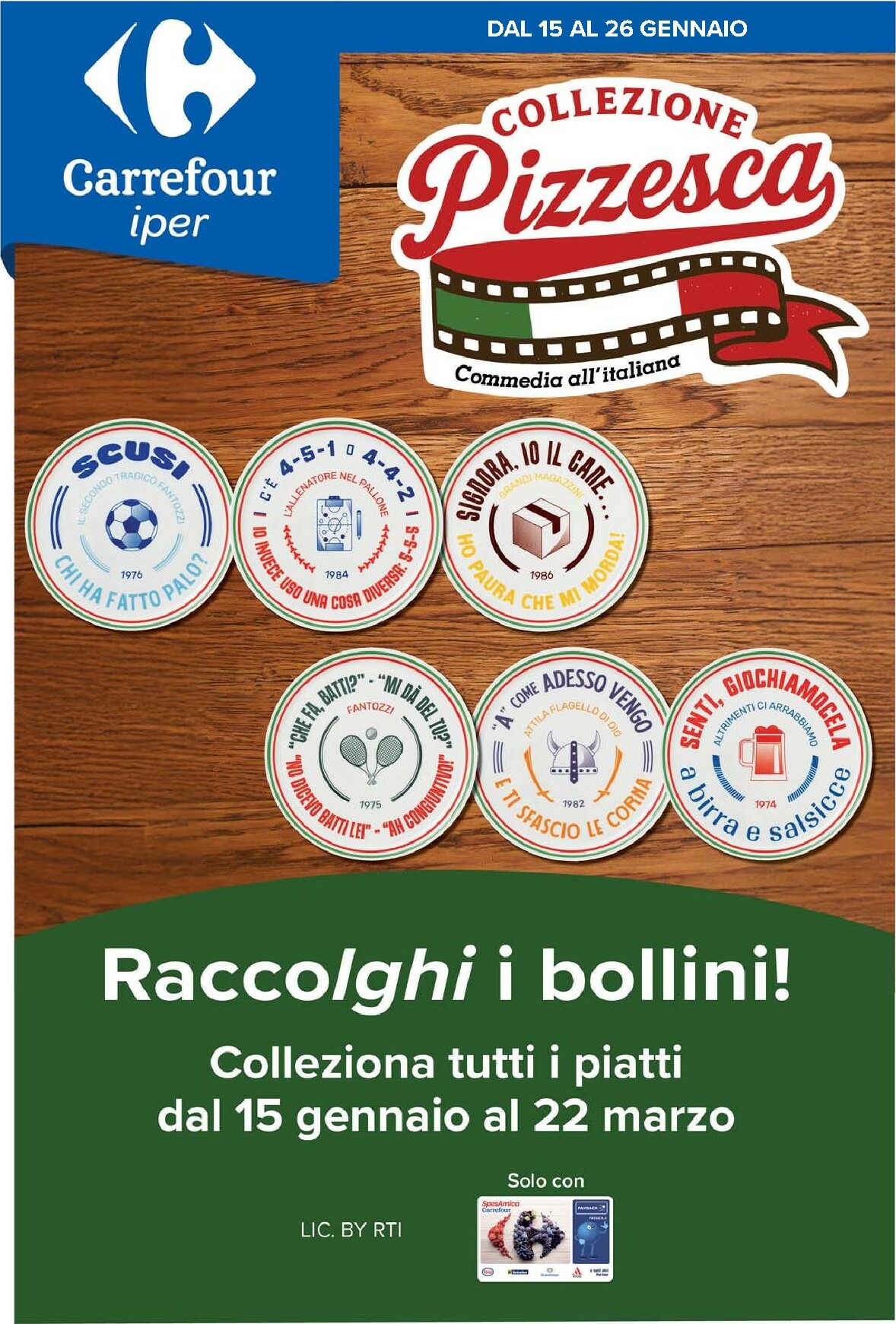 Volantino Carrefour - Punti Sprint Payback valido dal 15/01 al 26/01