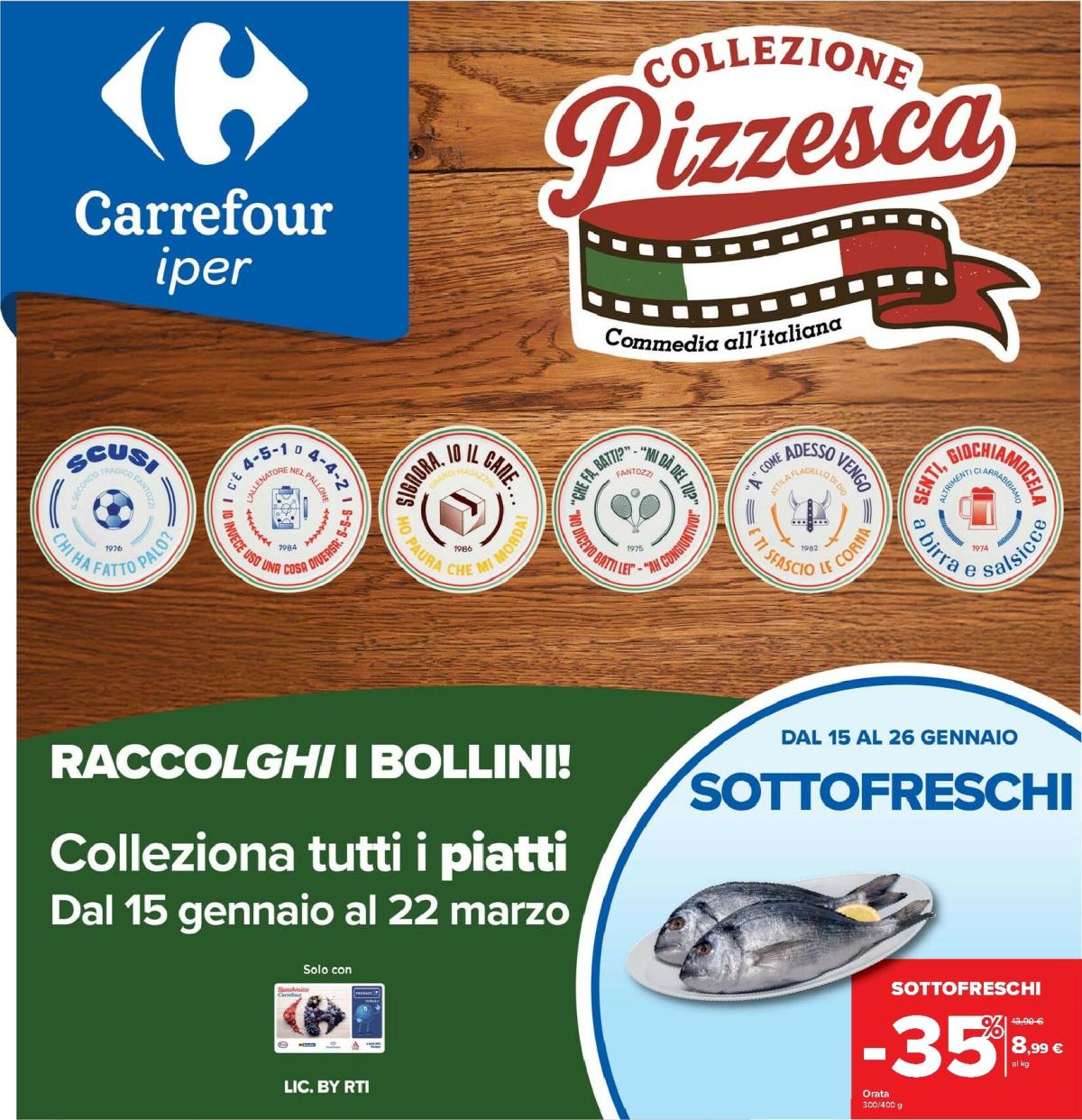 Volantino Carrefour - Sottocosto Freschi valido dal 15/01 al 22/03