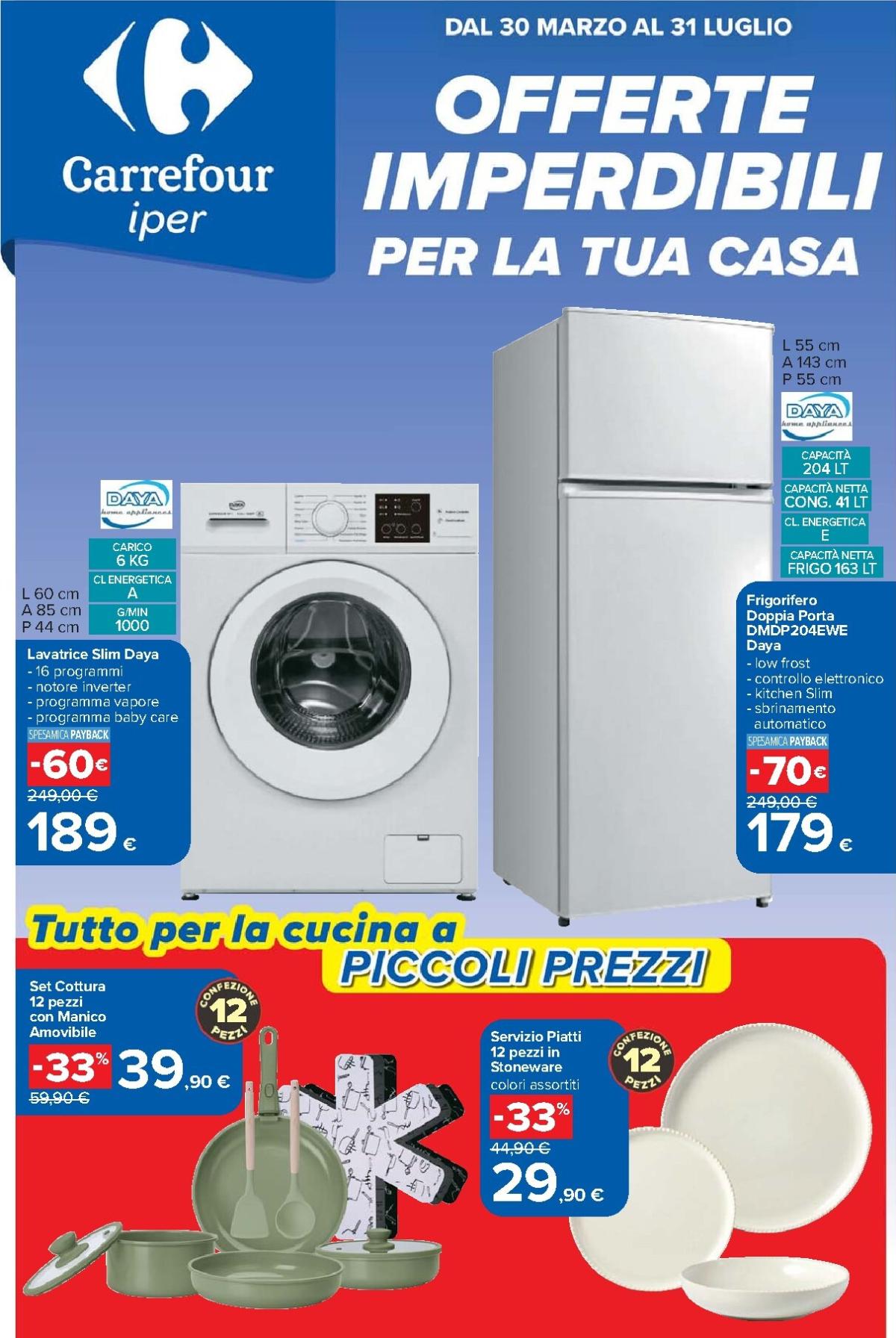 Volantino Carrefour - Catalogo casa valido dal 30/03/2026 al 31/07/2026