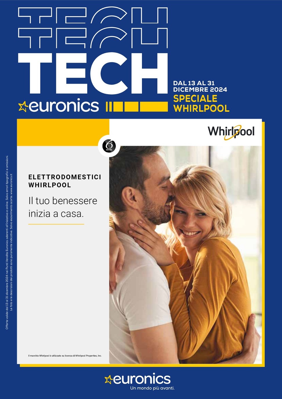 Volantino Euronics - Speciale Whirlpool valido dal 13/12 al 31/12