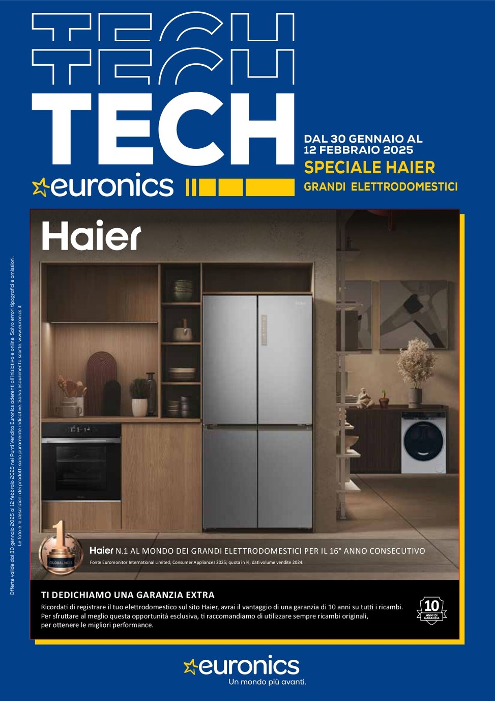 Volantino Euronics - Speciale Haier valido dal 30/01 al 12/02