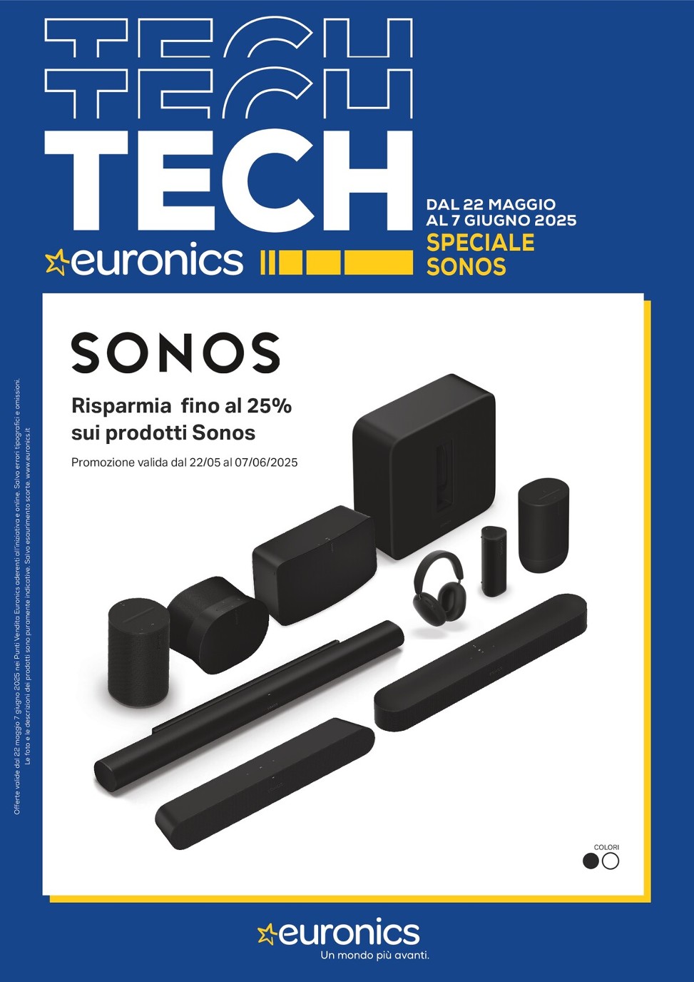 Volantino Euronics - Speciale Sonos valido dal 22/05 al 07/06
