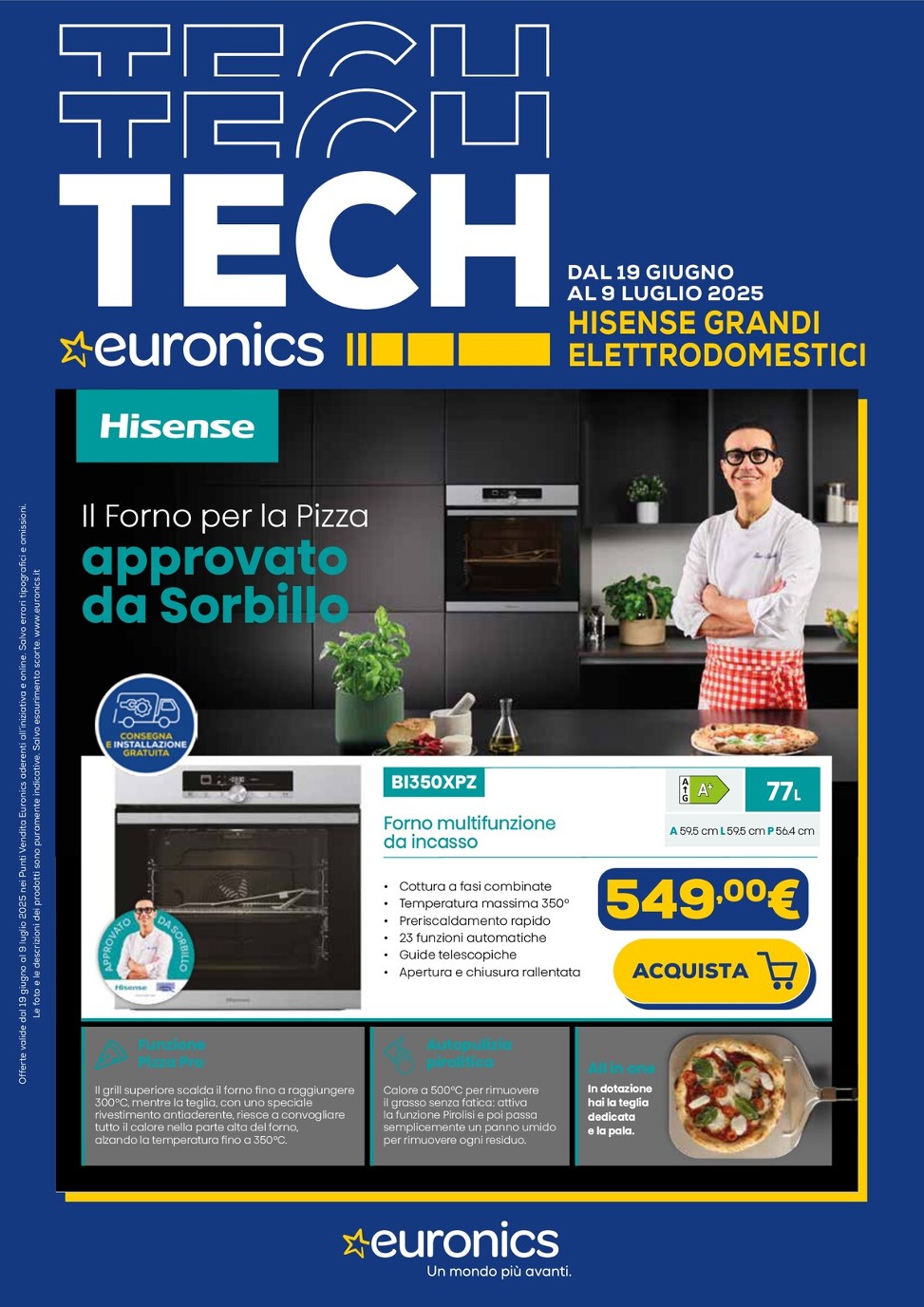 Volantino Euronics - Speciale Hisense valido dal 19/06 al 09/07