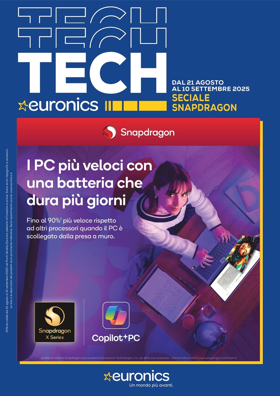 Volantino Euronics - Speciale Snapdragon valido dal 21/08 al 10/09