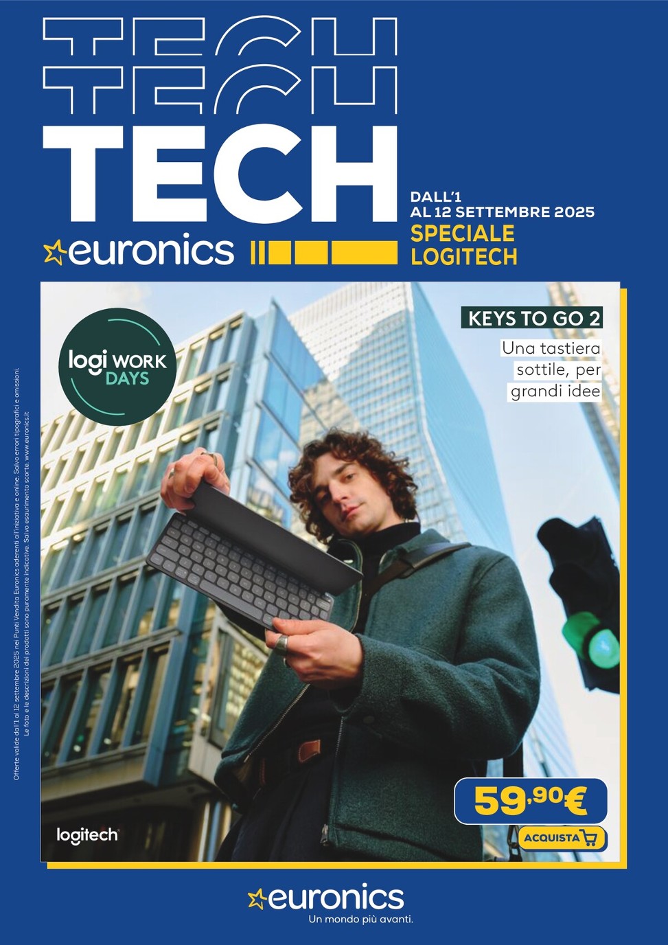 Volantino Euronics - Speciale Logitech valido dal 01/09 al 12/09