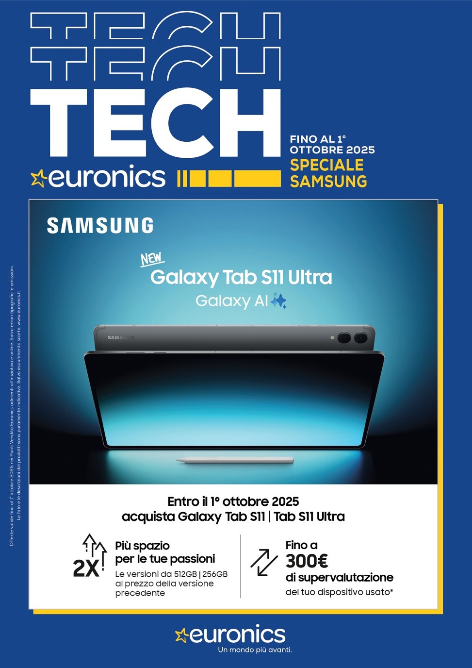 Volantino Euronics - Speciale Samsung valido dal 12/09 al 01/10