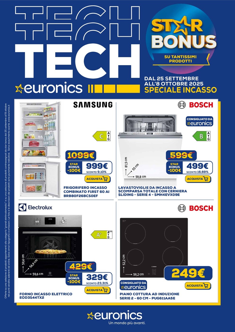 Volantino Euronics valido dal 25/09 al 08/10