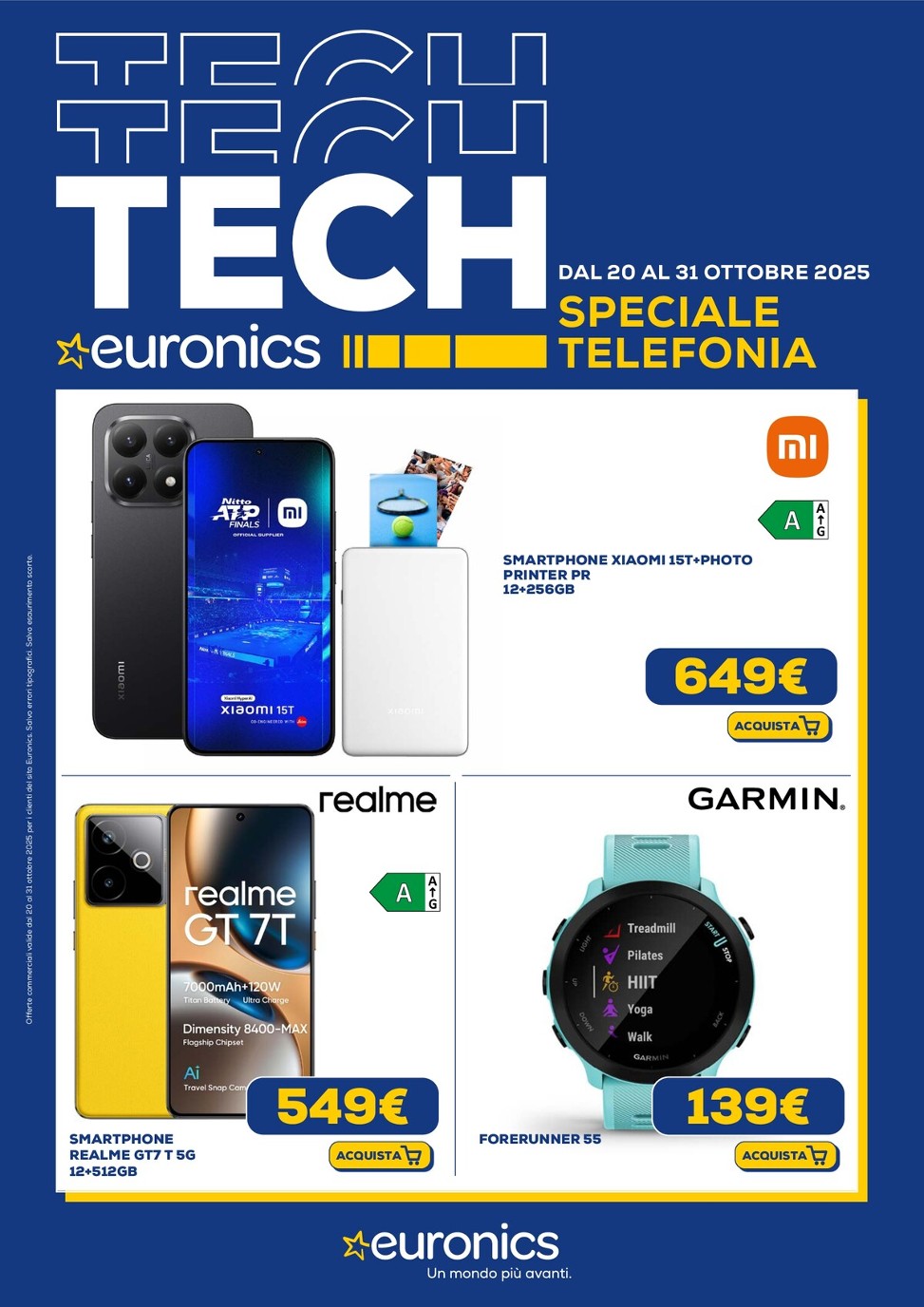 Volantino Euronics - Speciale Telefonia valido dal 20/10 al 31/10