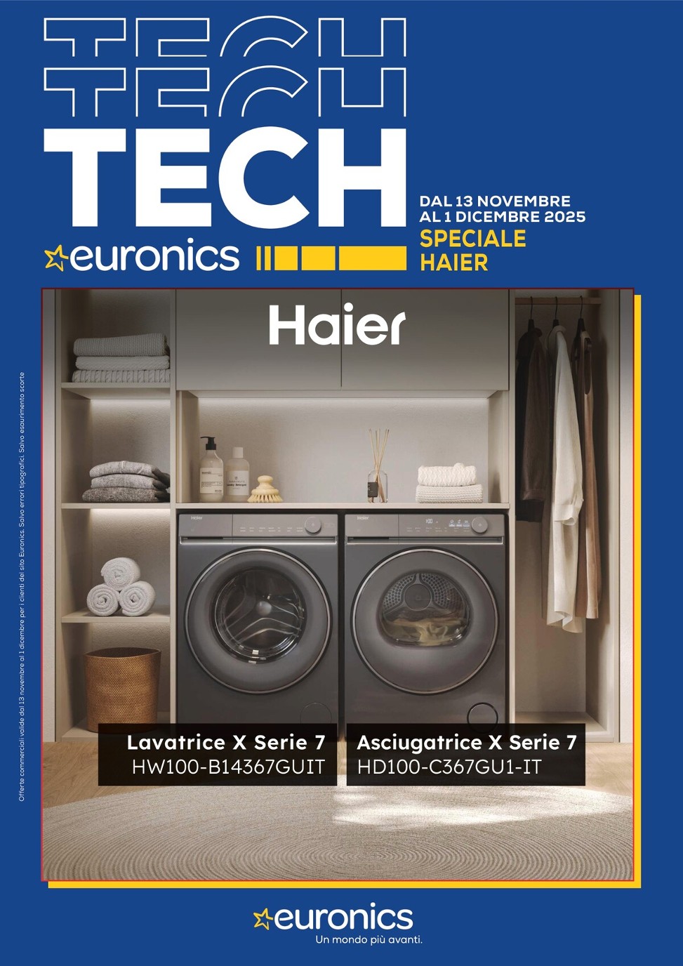 Volantino Euronics - Speciale Haier valido dal 13/11 al 01/12