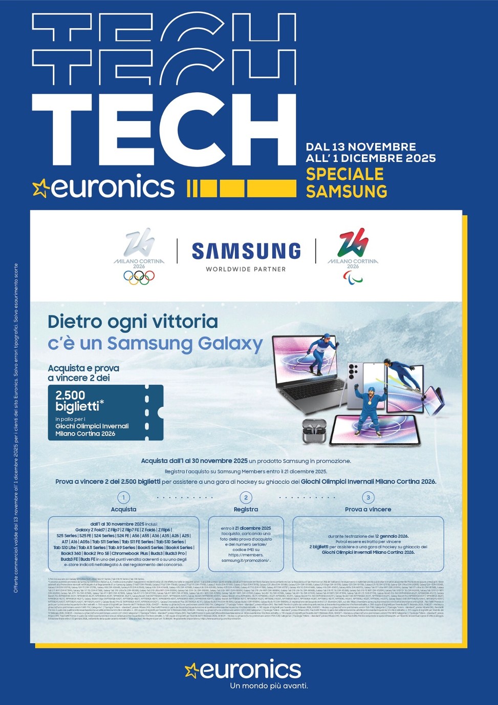 Volantino Euronics - Speciale Samsung valido dal 13/11 al 01/12