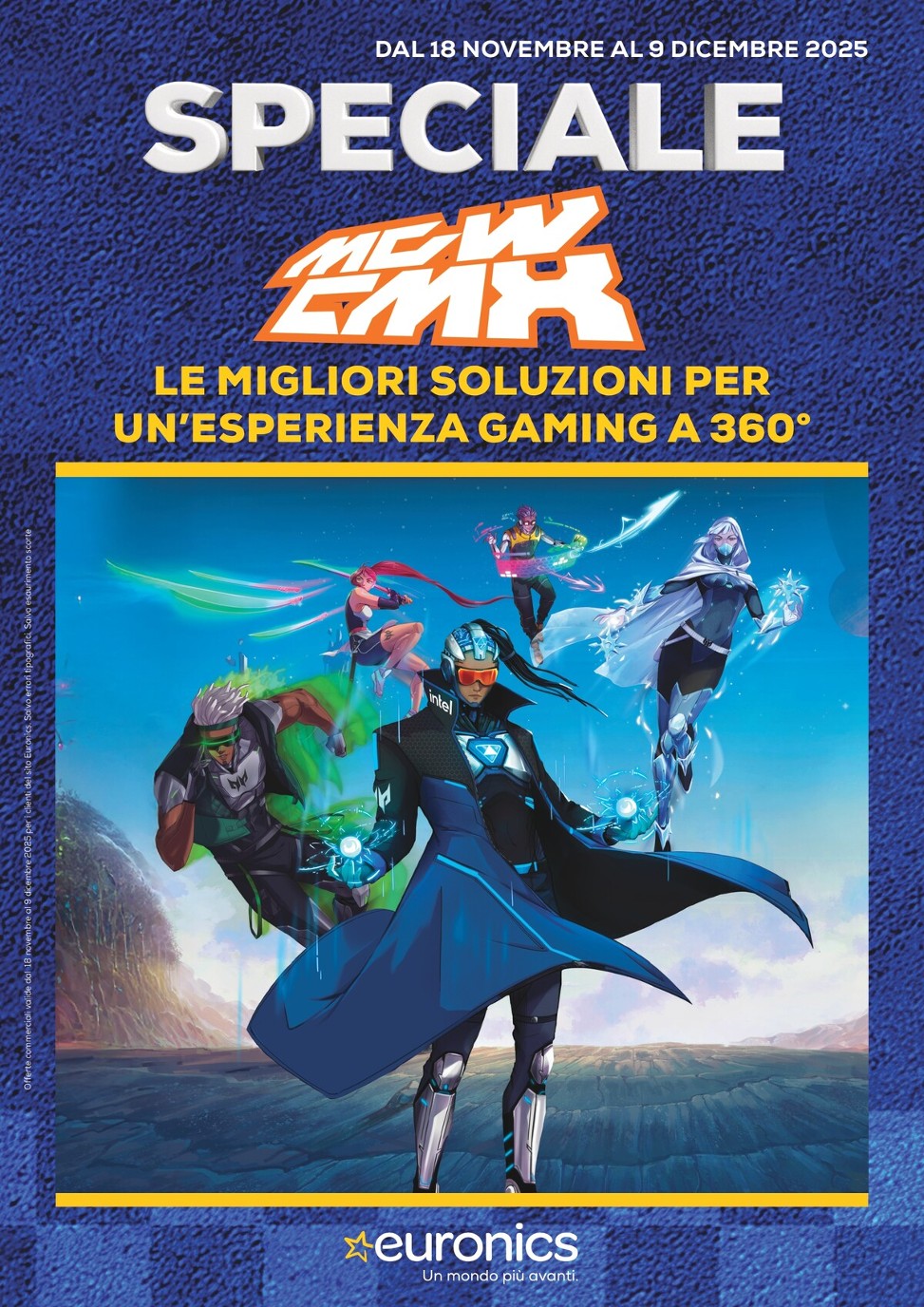 Volantino Euronics - Speciale Milan Games Week valido dal 18/11 al 09/12