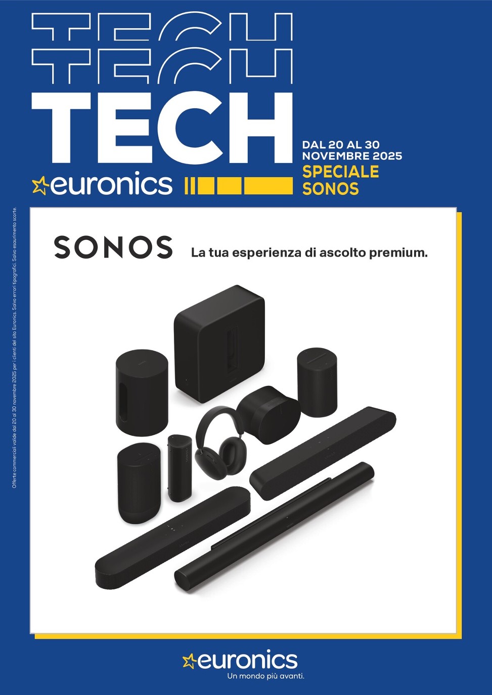 Volantino Euronics - Speciale Sonos valido dal 20/11 al 30/11