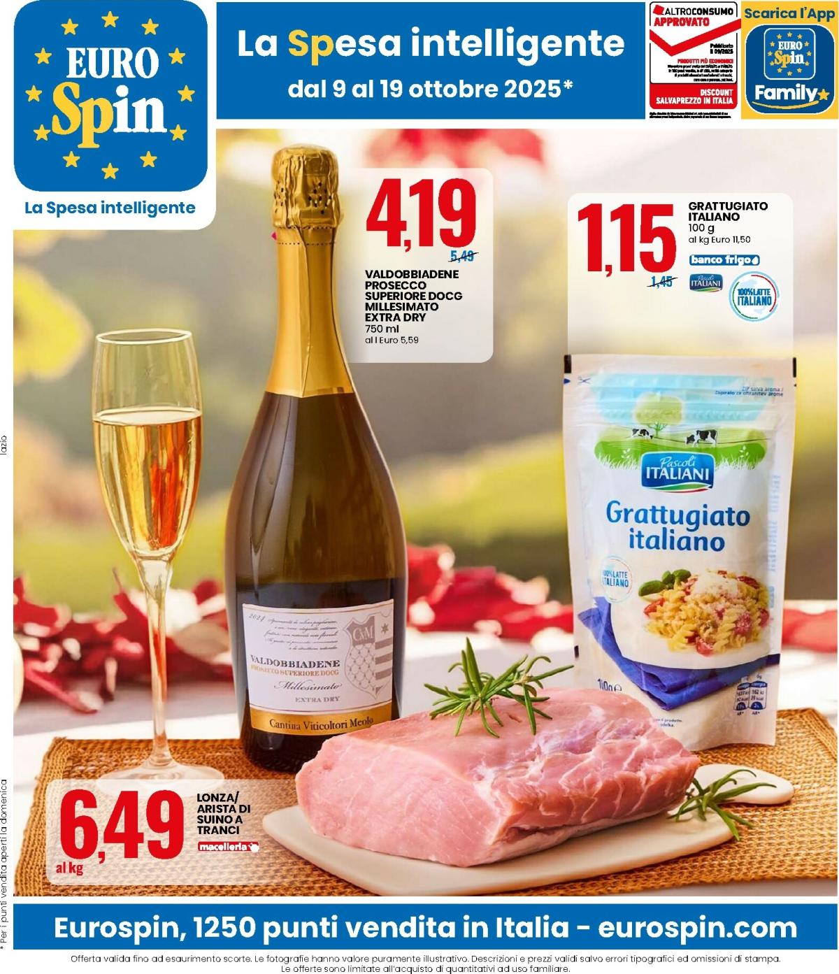 Volantino Eurospin valido dal 09/10 al 19/10