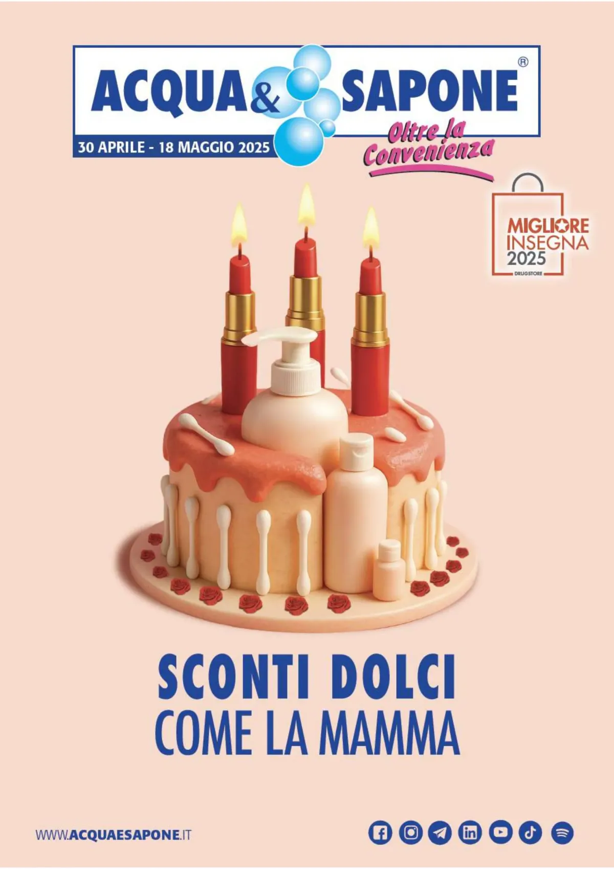 Volantino Acqua e Sapone - Come La Mamma valido dal 30/04 al 18/05