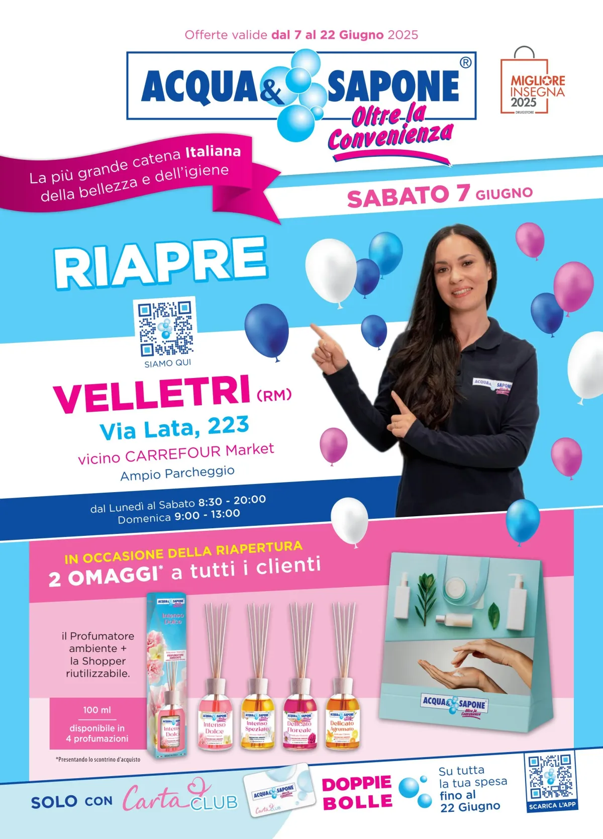 Volantino Acqua e Sapone - Velletri valido dal 07/06 al 22/06