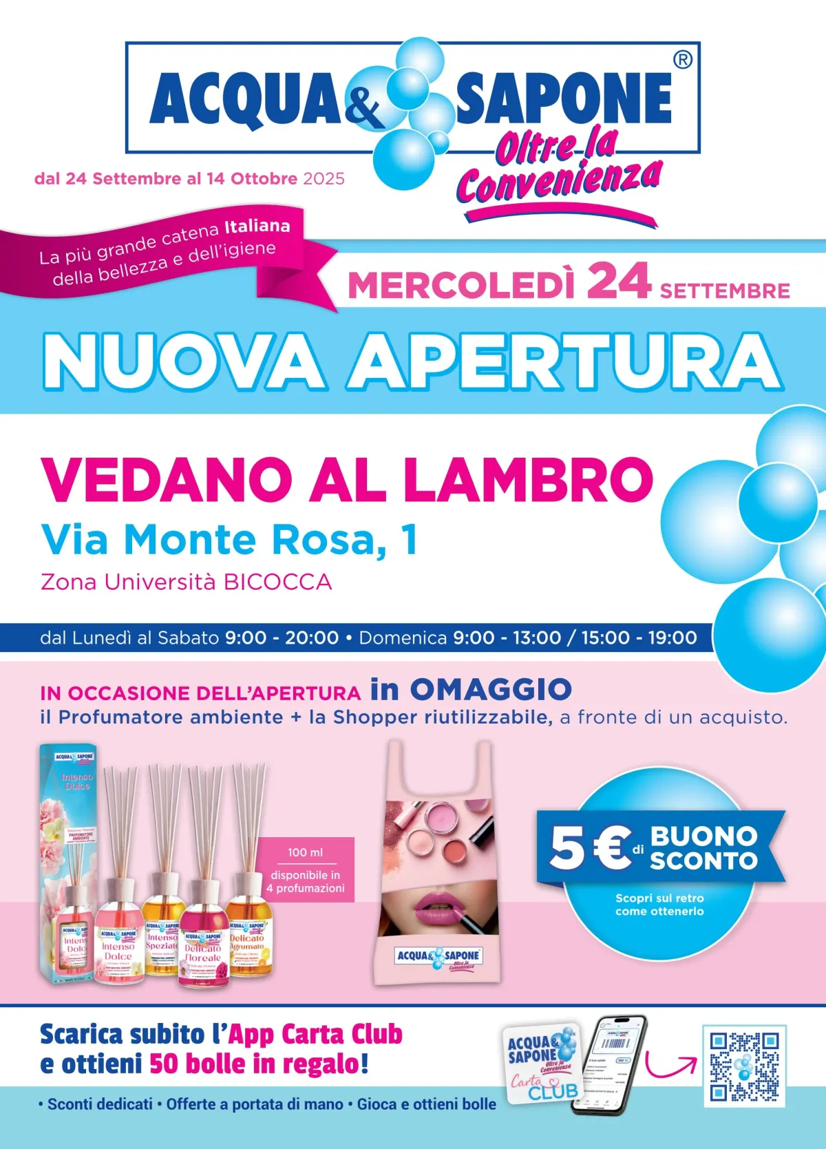 Volantino Acqua e Sapone - Vedano Al Lambro valido dal 24/09 al 14/10