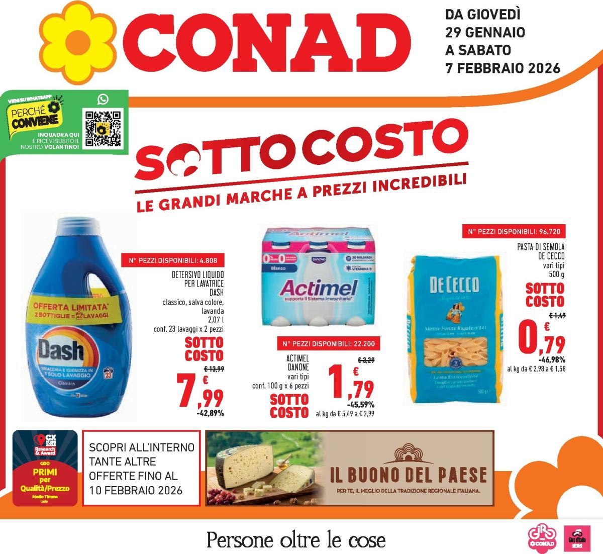 Volantino Conad valido dal 29/01 al 07/02