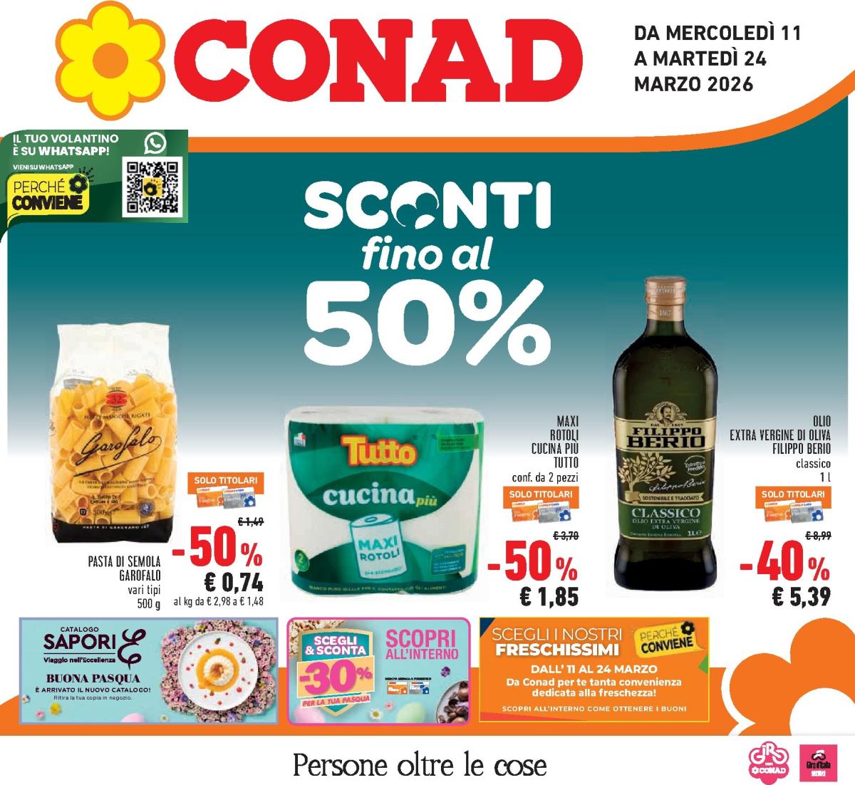 Volantino Conad valido dal 11/03/2026 al 24/03/2026