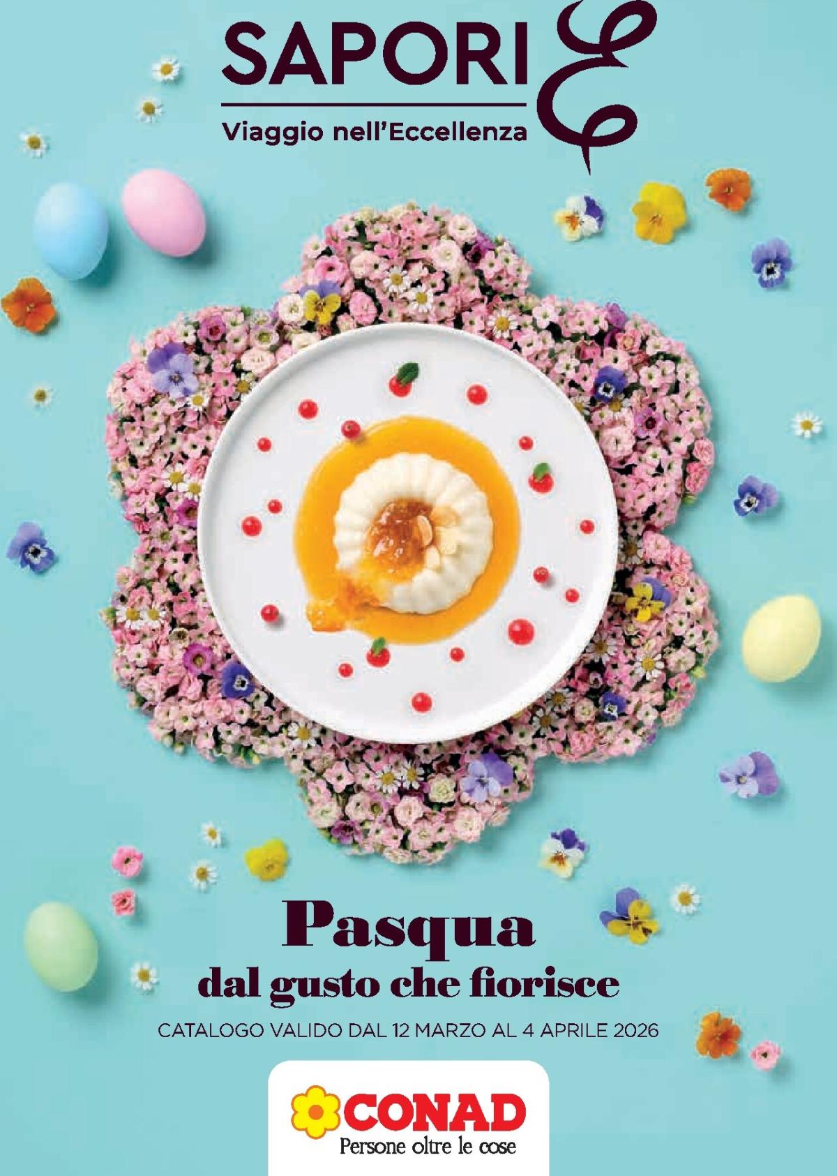Volantino Conad - Pasqua dal Gusto valido dal 12/03/2026 al 04/04/2026