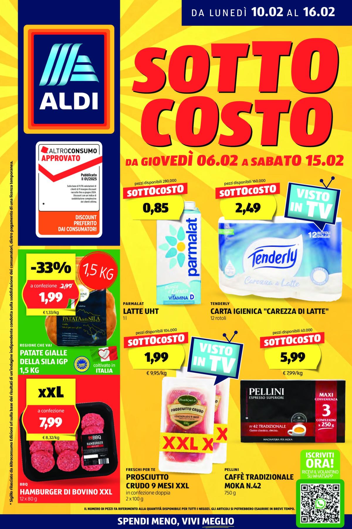 Volantino ALDI valido dal 10/02 al 16/02