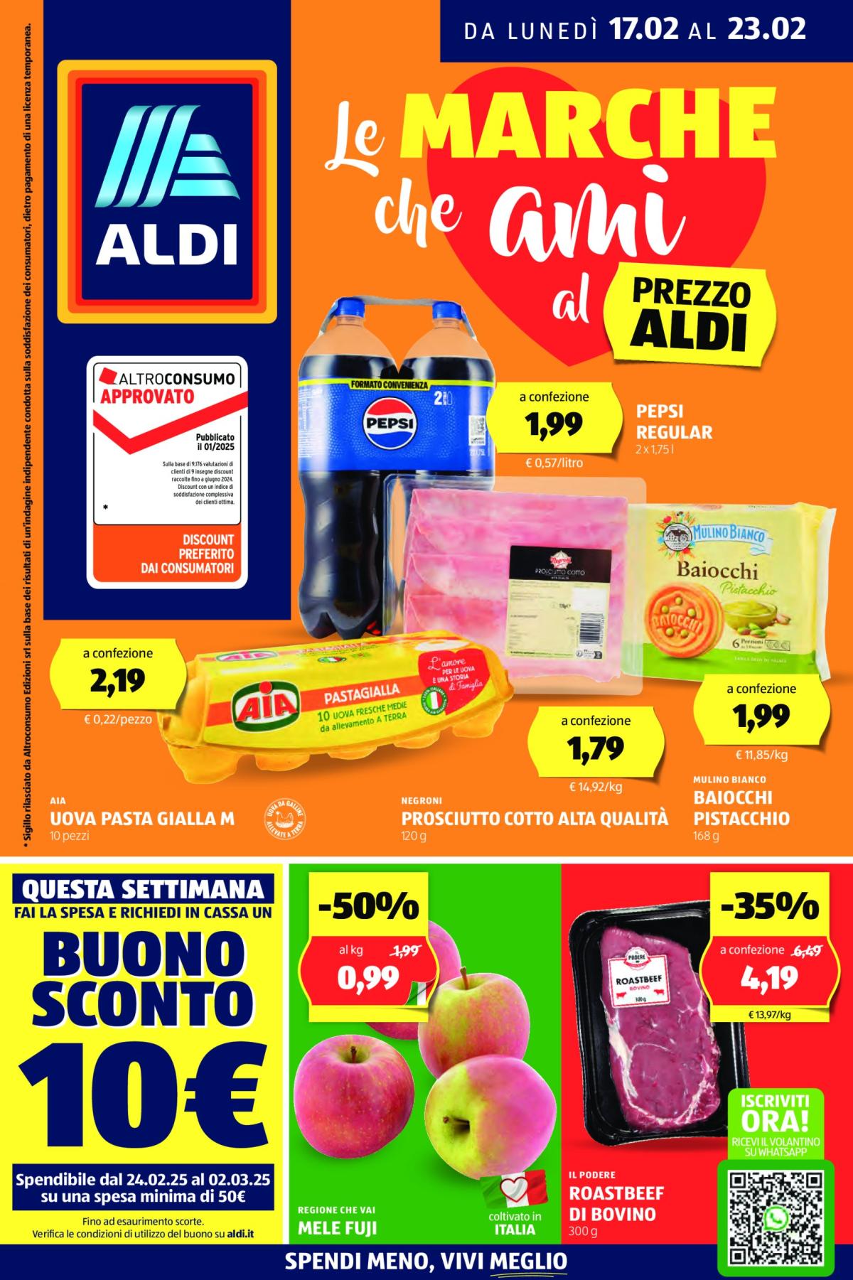 Volantino ALDI valido dal 17/02 al 23/02