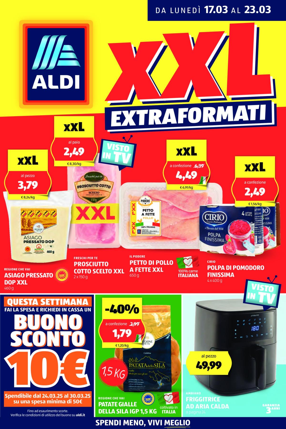 Volantino ALDI valido dal 17/03 al 23/03