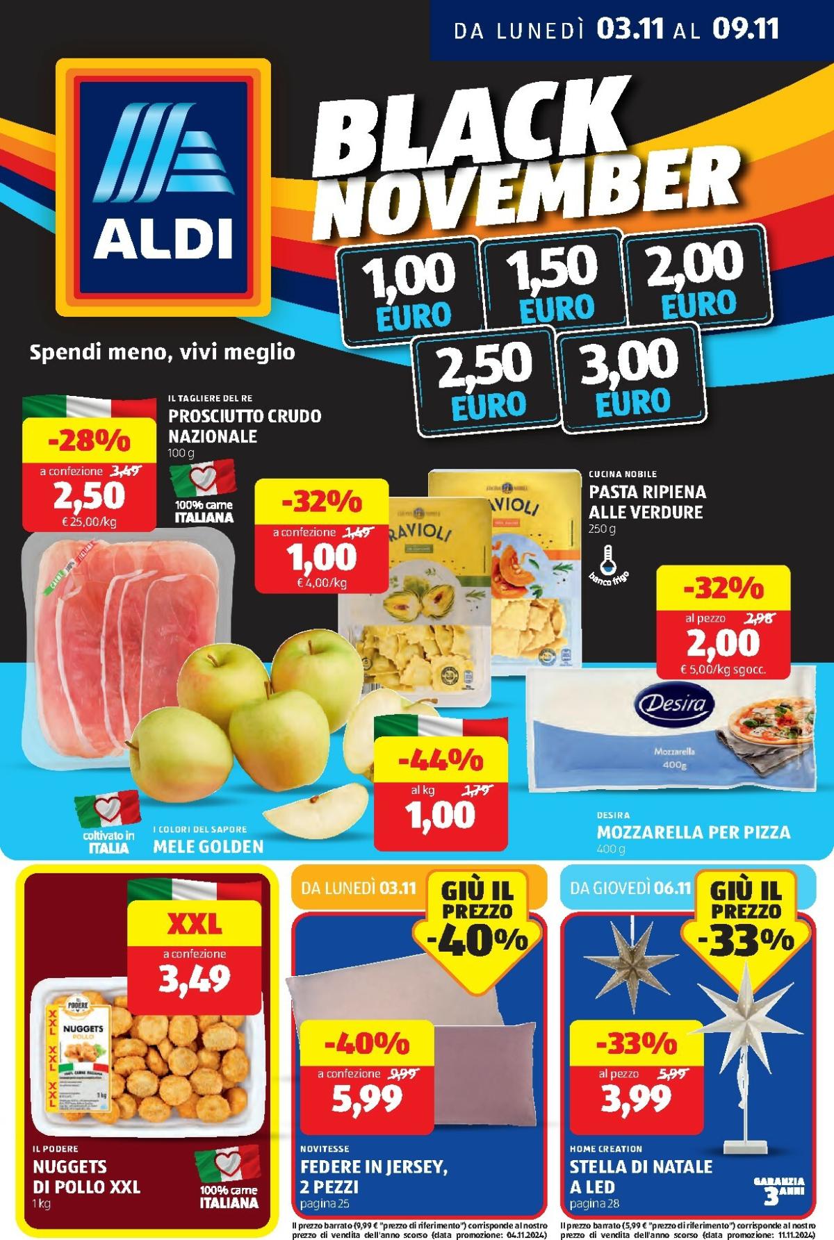Volantino ALDI valido dal 03/11 al 09/11