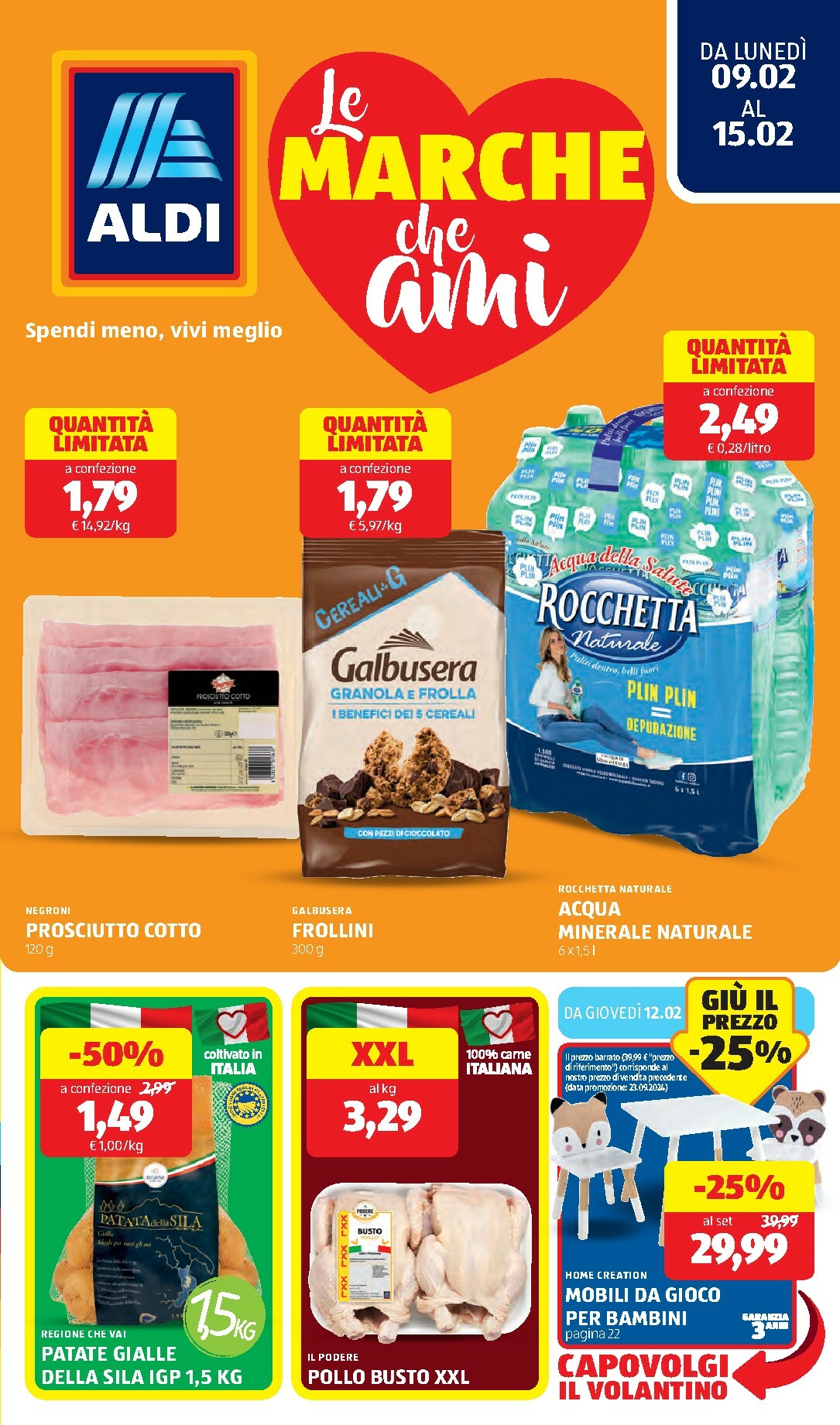 Volantino ALDI valido dal 09/02/2026 al 15/02/2026