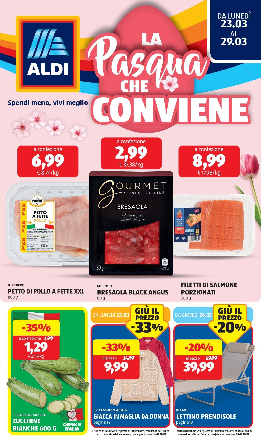 Volantino ALDI valido dal 23/03/2026 al 29/03/2026