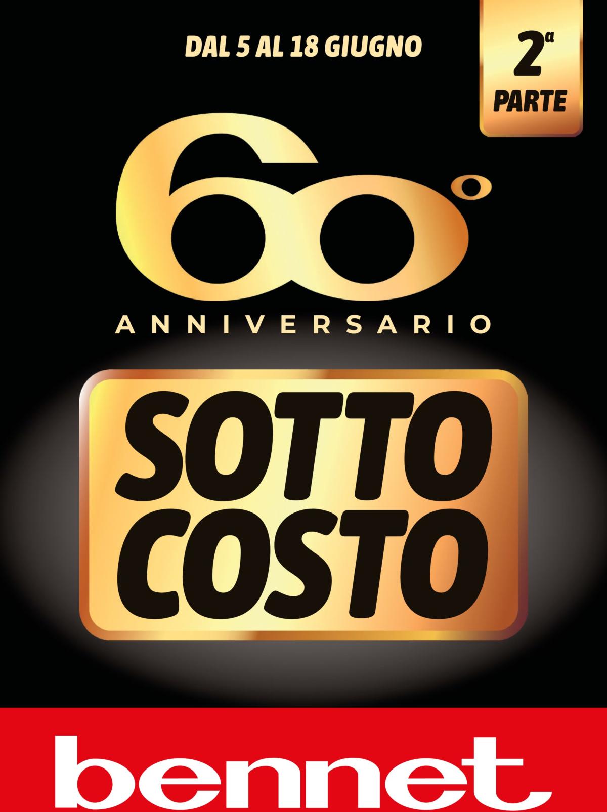 Volantino Bennet valido dal 05/06 al 18/06