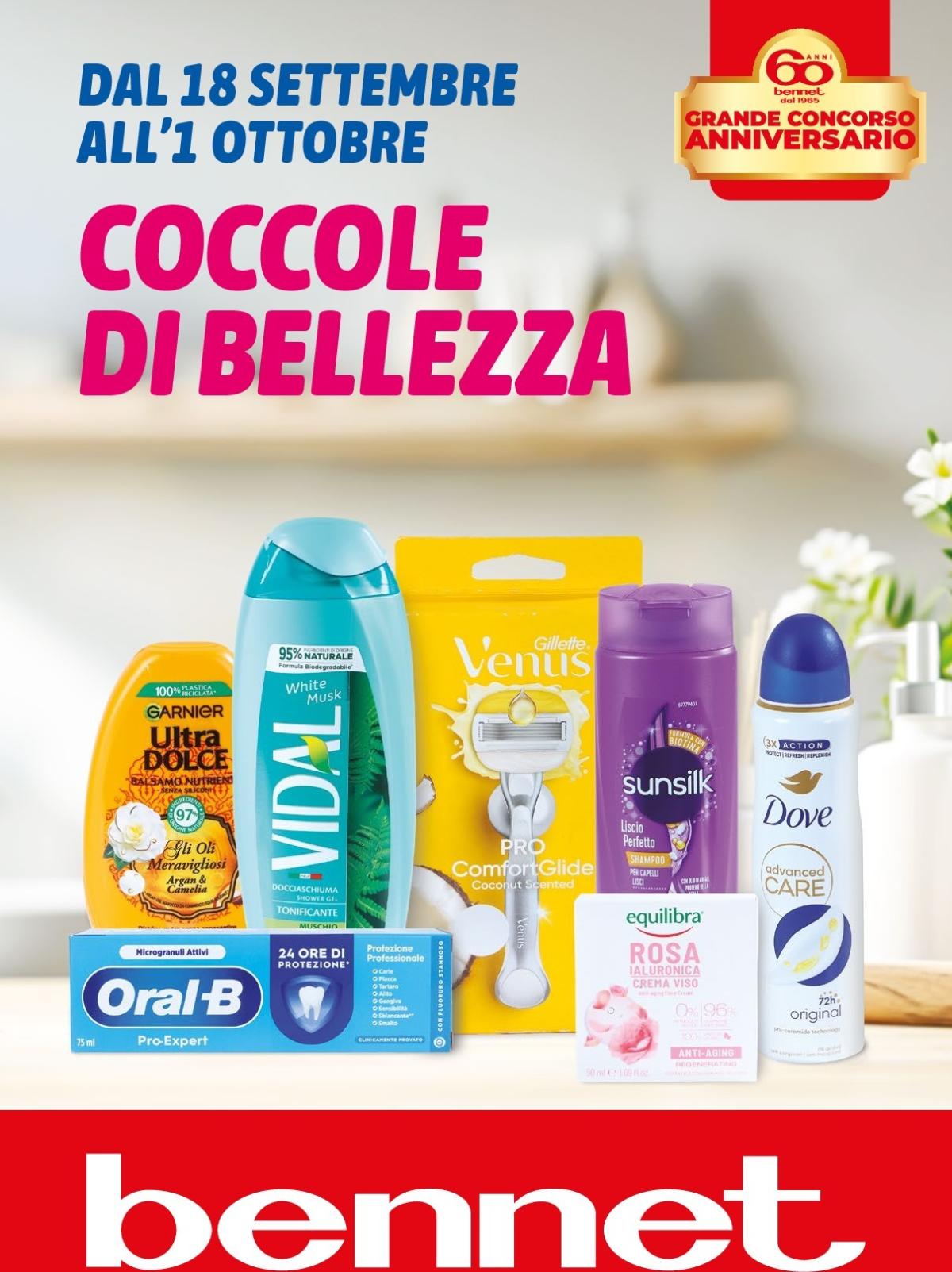 Volantino Bennet valido dal 18/09 al 01/10