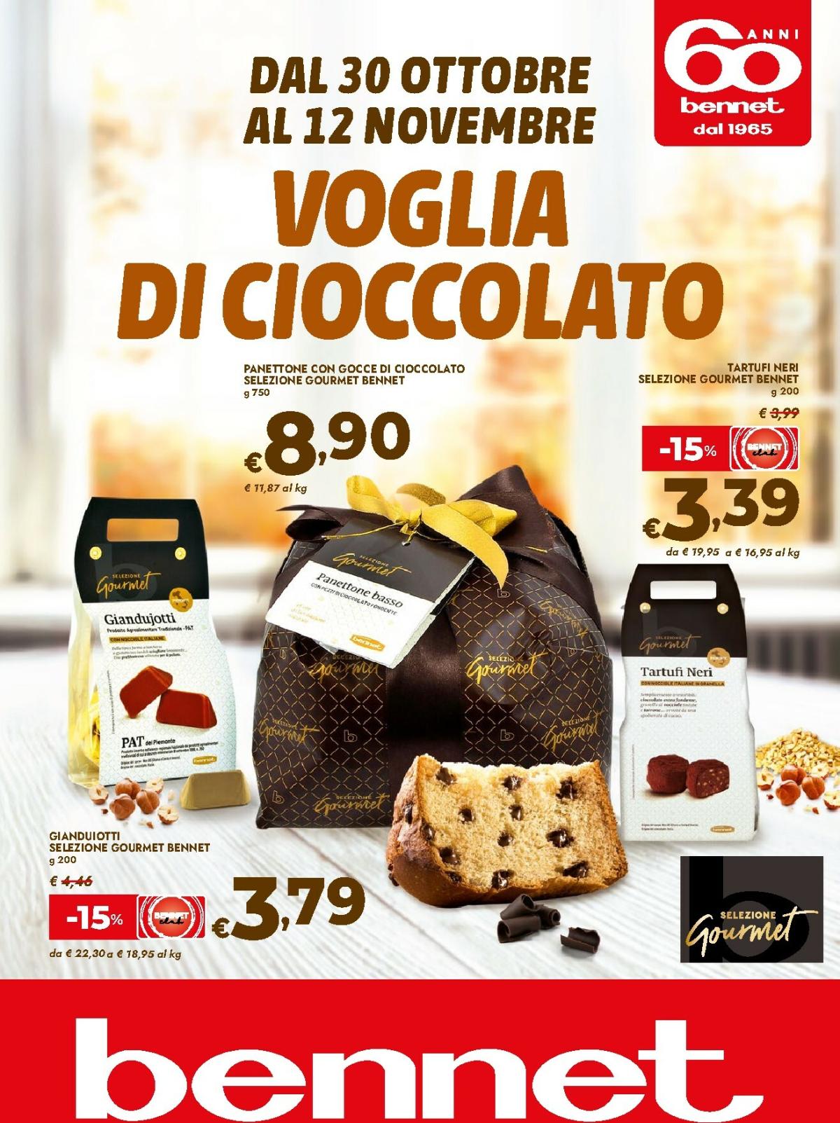 Volantino Bennet valido dal 30/10 al 12/11