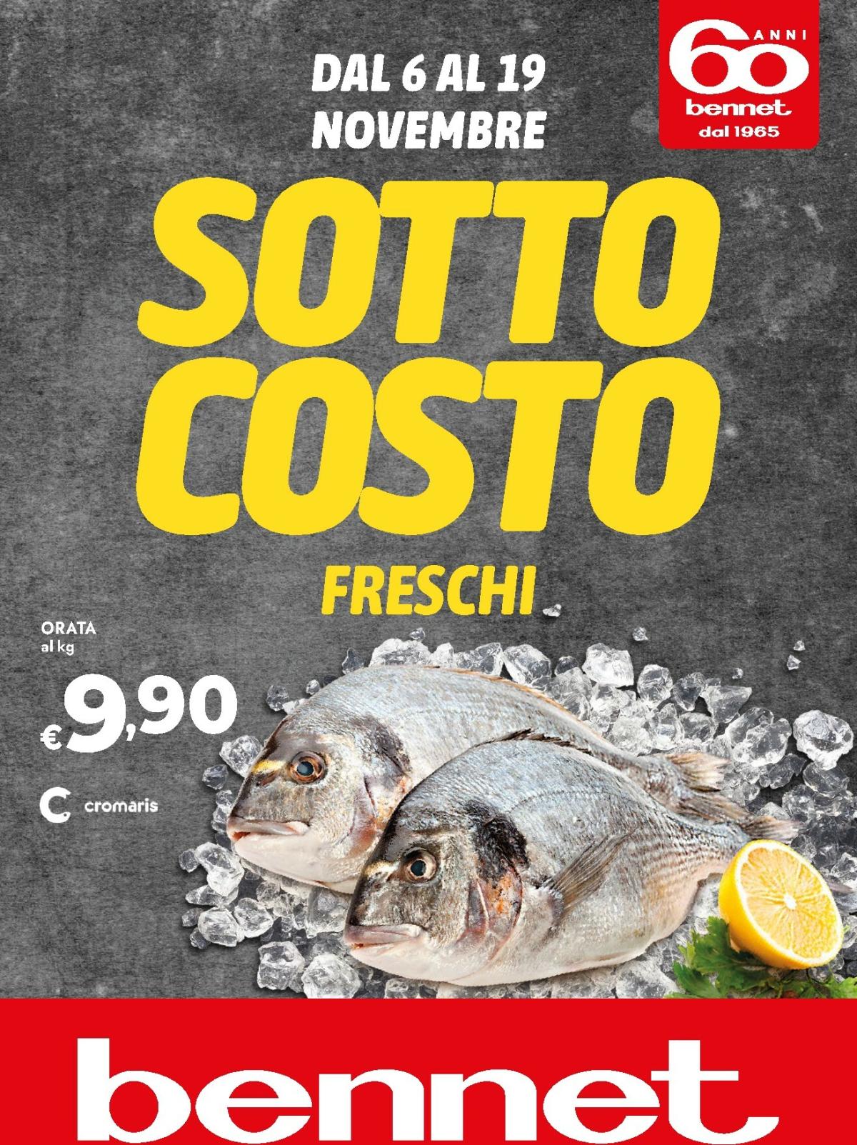 Volantino Bennet valido dal 06/11 al 19/11