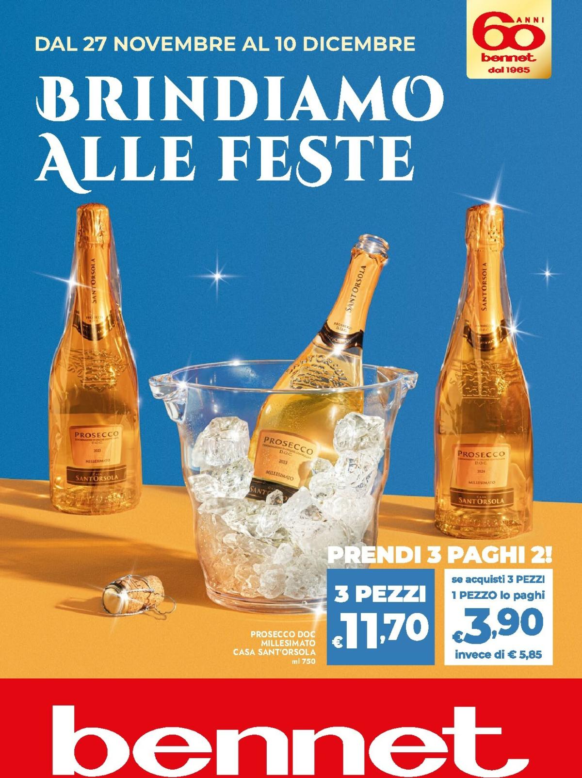 Volantino Bennet valido dal 27/11 al 10/12
